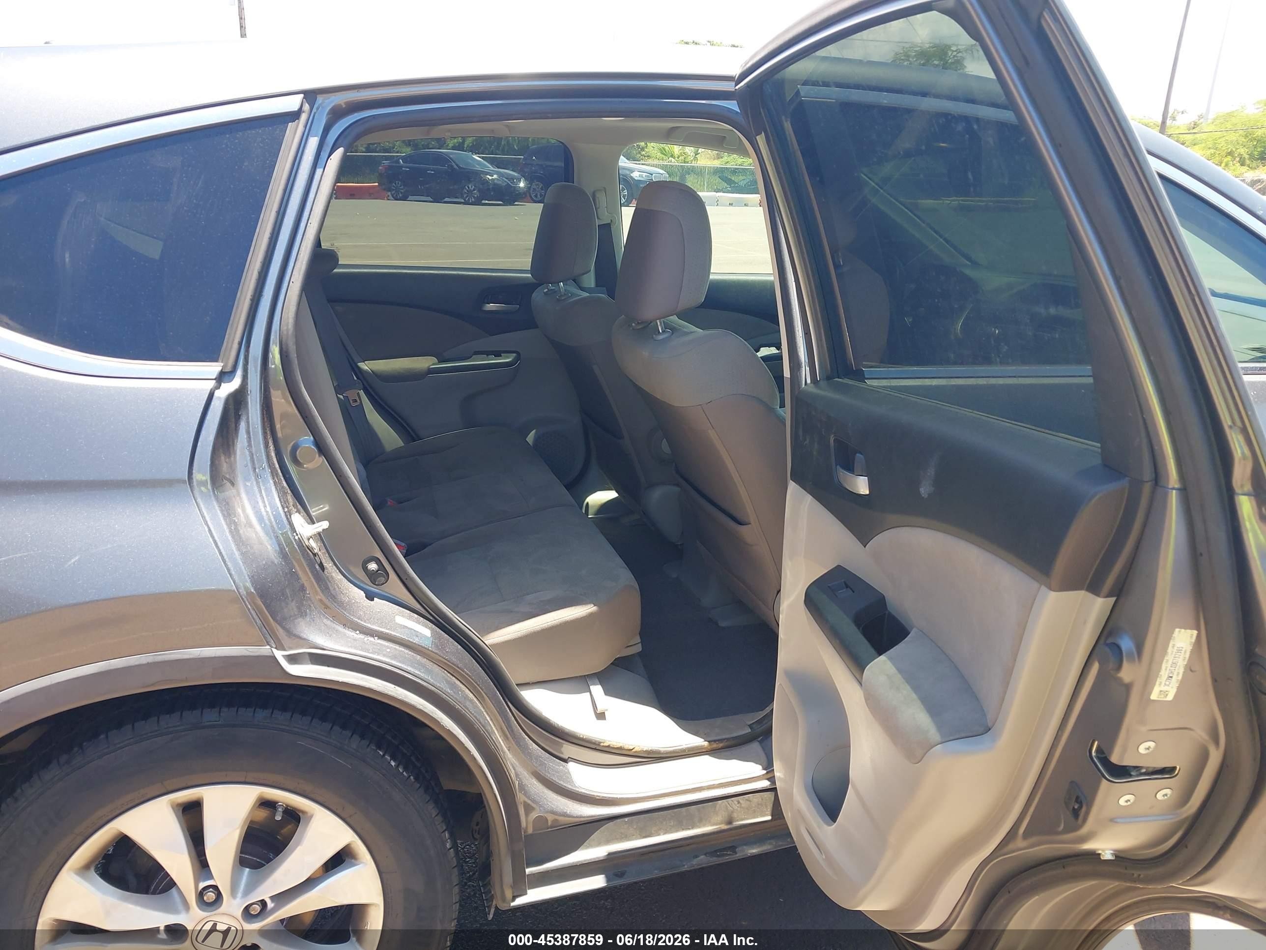 2013 Honda Cr-v Ex Gray vin: 3CZRM3H5XDG702965