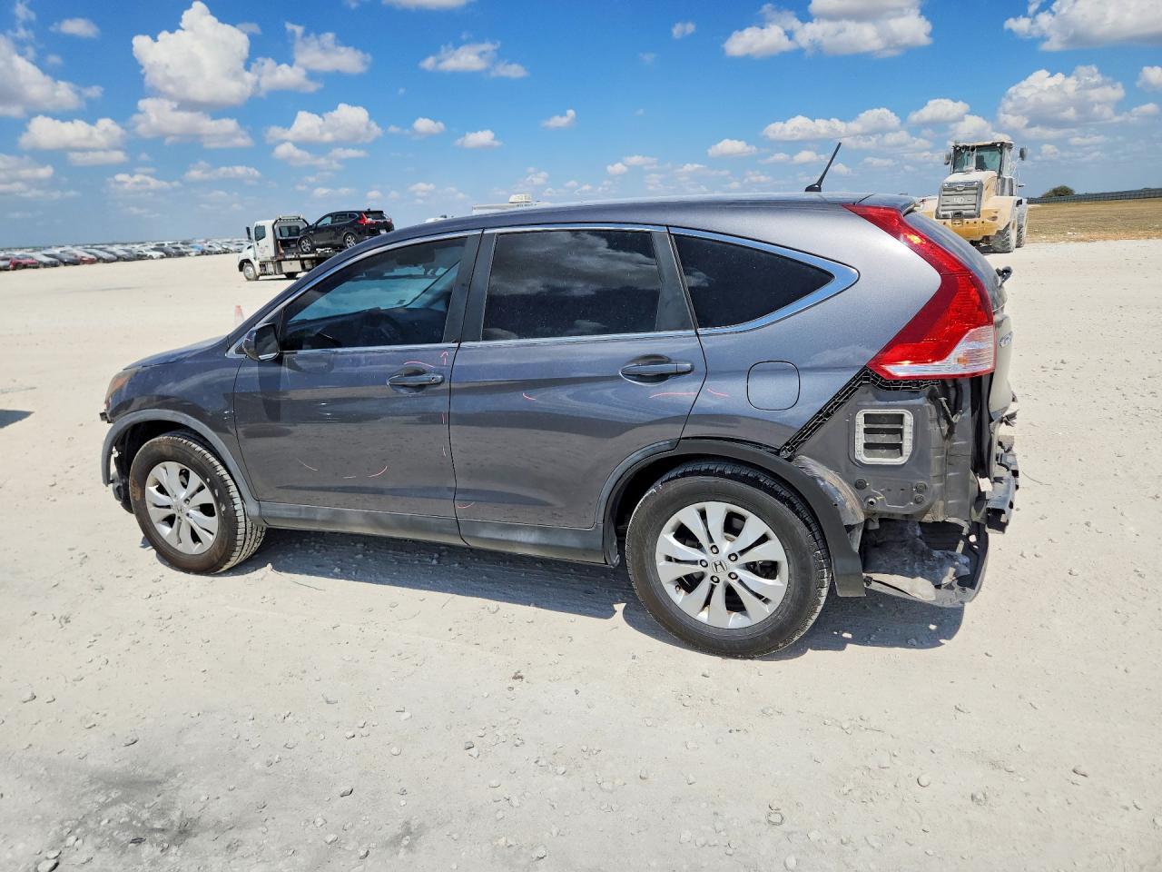 2014 Honda Cr-v Ex Серый vin: 3CZRM3H5XEG702823