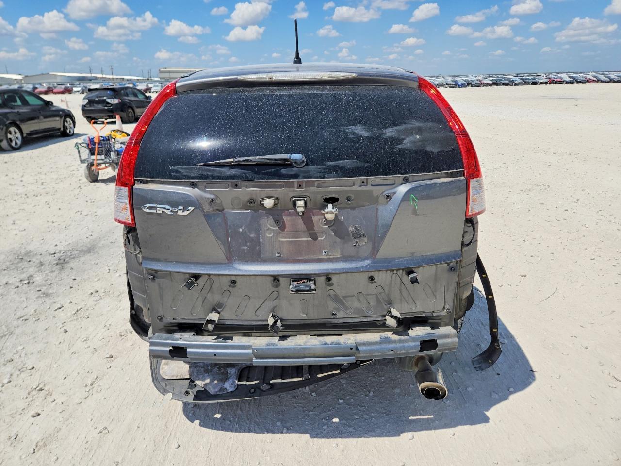 2014 Honda Cr-v Ex Серый vin: 3CZRM3H5XEG702823