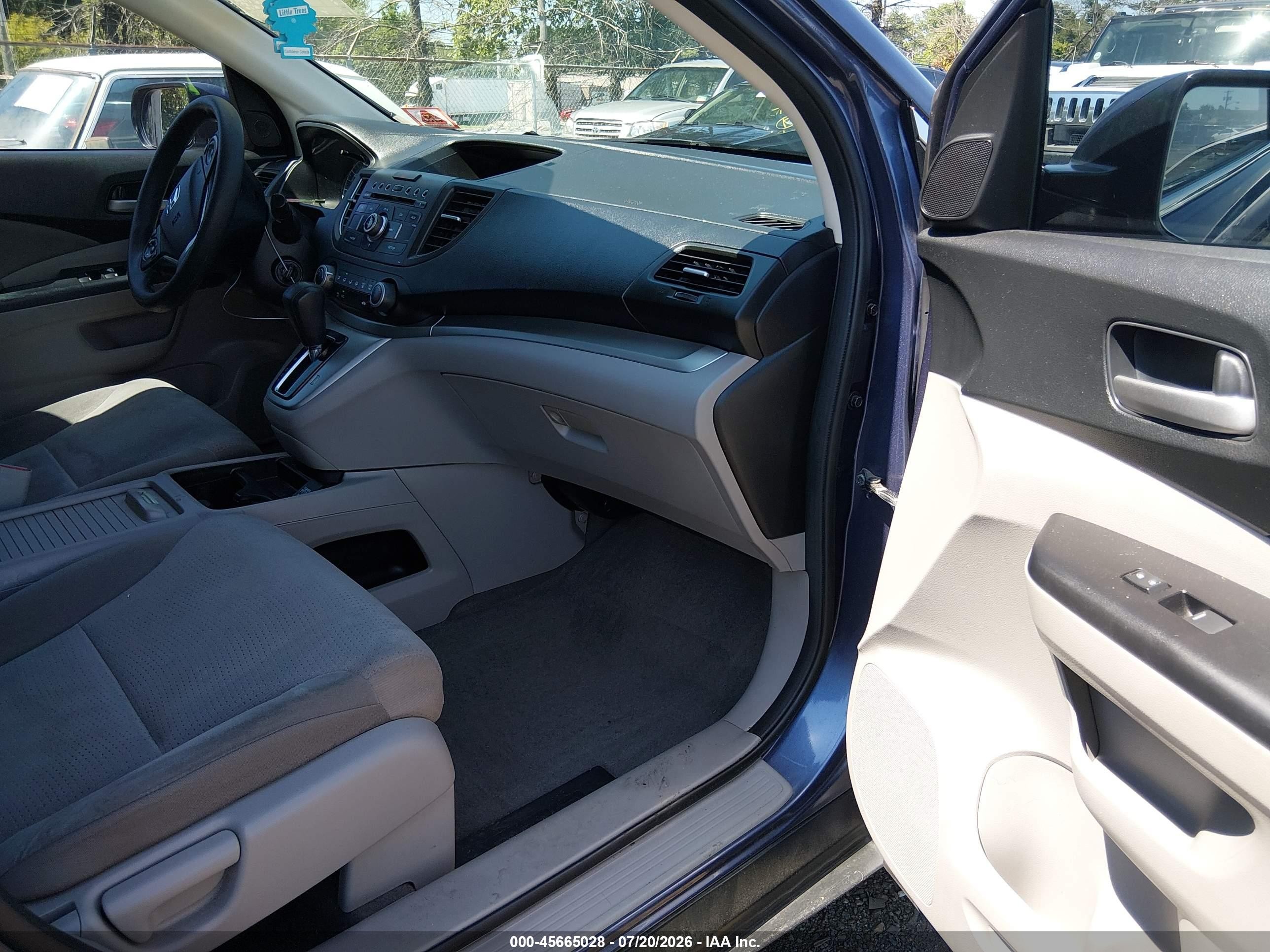 2014 Honda Cr-v Ex Синий vin: 3CZRM3H5XEG705043
