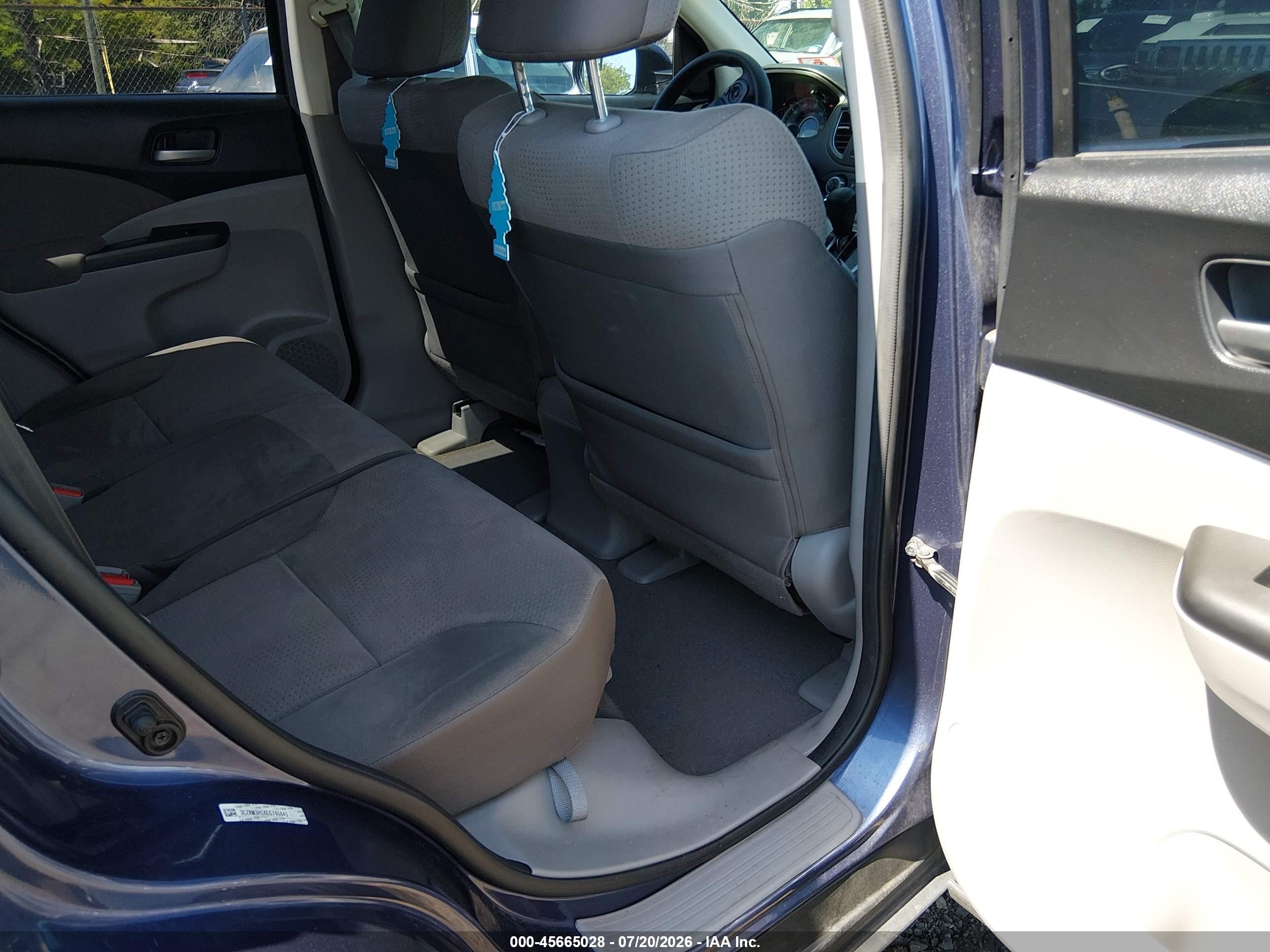 2014 Honda Cr-v Ex Синий vin: 3CZRM3H5XEG705043