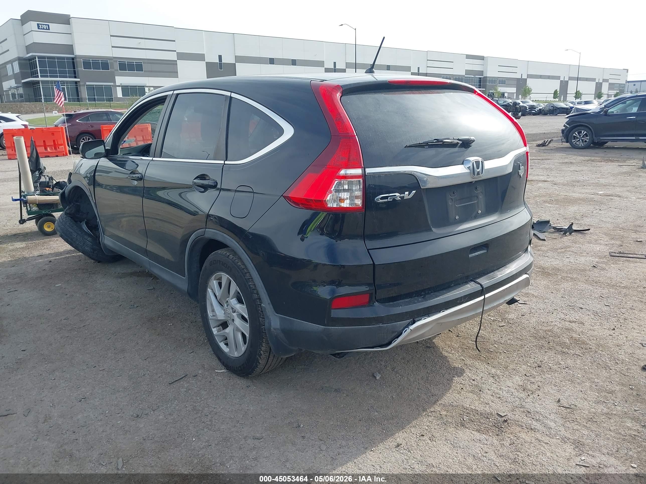 2015 Honda Cr-v Ex Black vin: 3CZRM3H5XFG702306