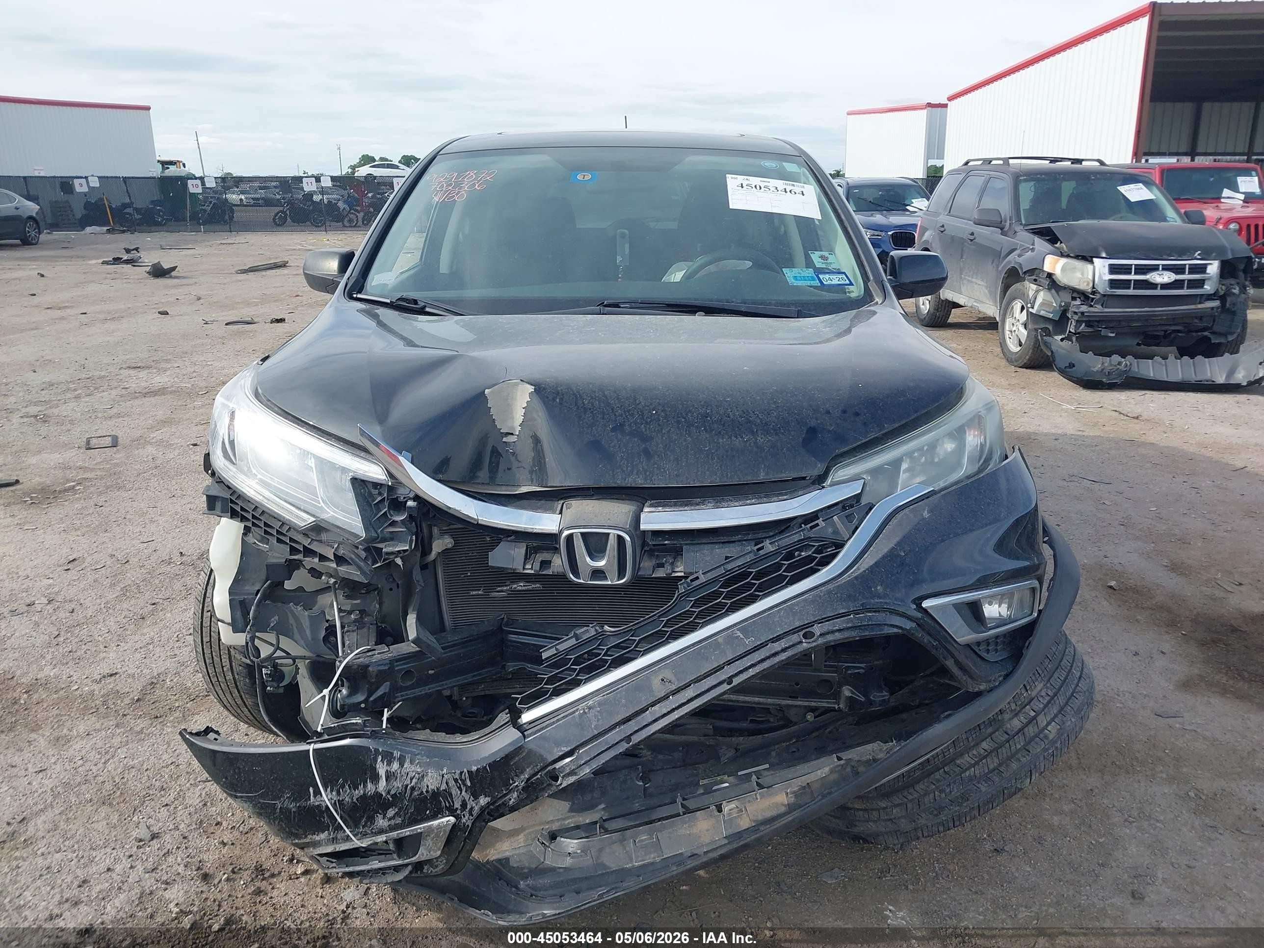 2015 Honda Cr-v Ex Black vin: 3CZRM3H5XFG702306
