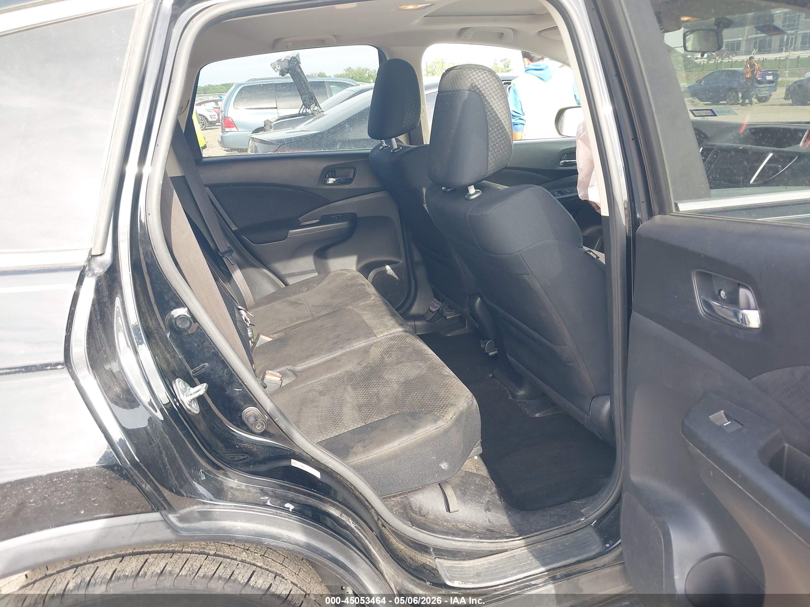 2015 Honda Cr-v Ex Black vin: 3CZRM3H5XFG702306