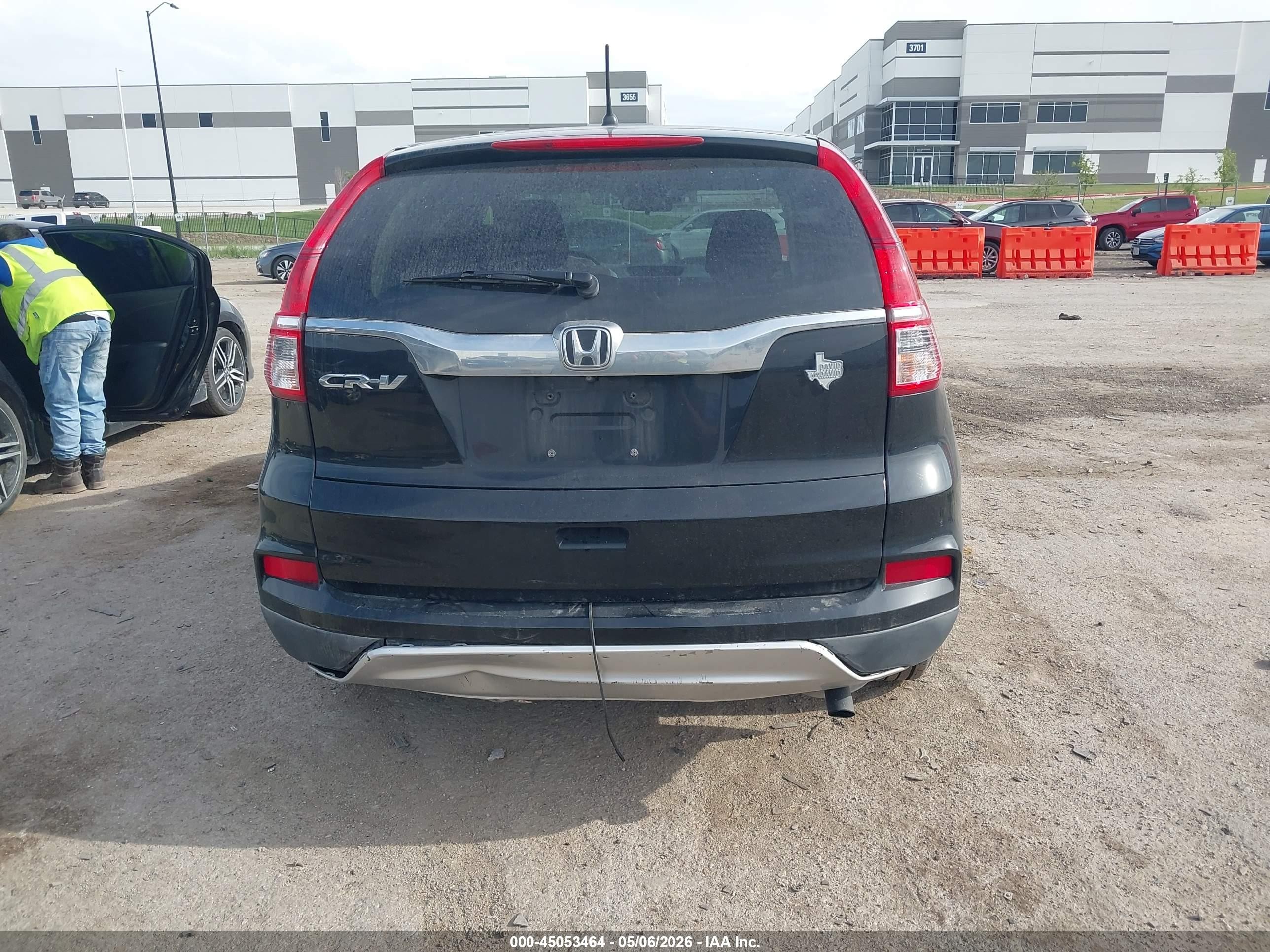2015 Honda Cr-v Ex Black vin: 3CZRM3H5XFG702306