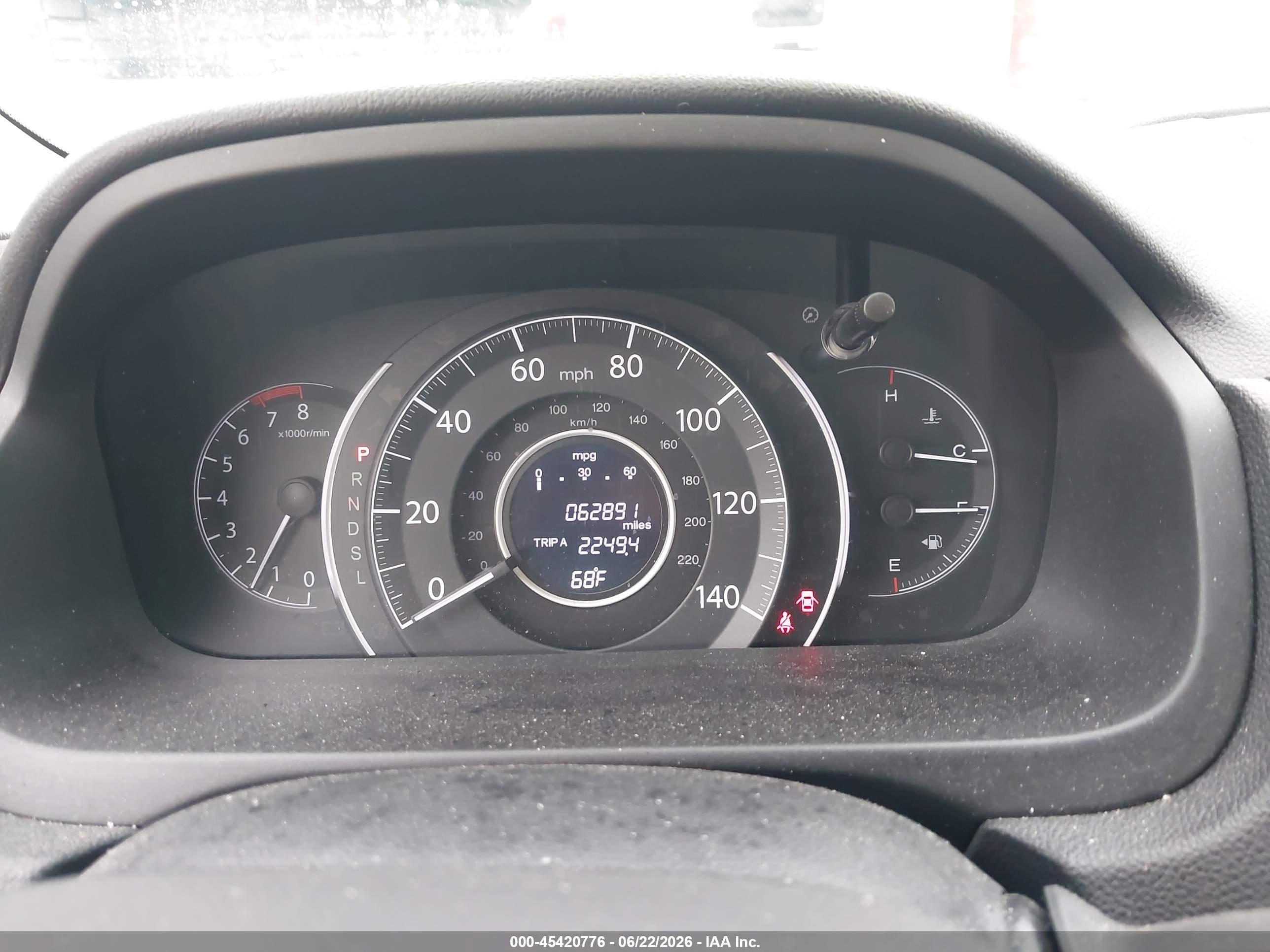 2015 Honda Cr-v Ex Maroon vin: 3CZRM3H5XFG705304