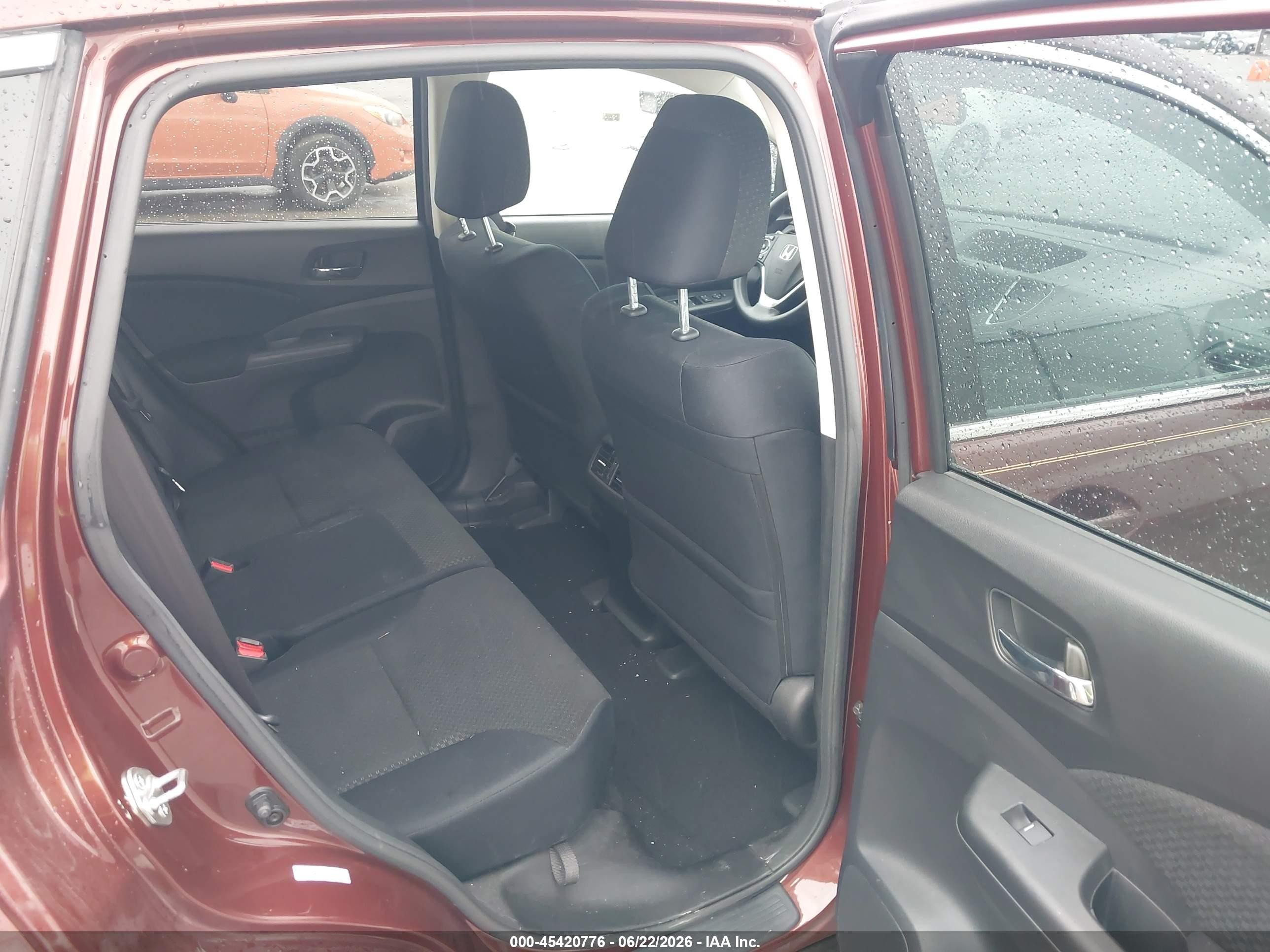 2015 Honda Cr-v Ex Maroon vin: 3CZRM3H5XFG705304