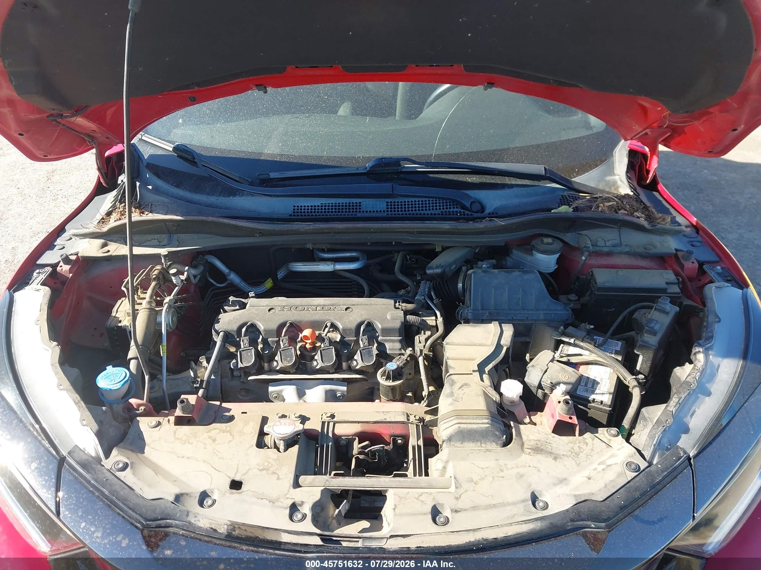 2019 Honda Hr-v Sport Красный vin: 3CZRU5H10KG700244