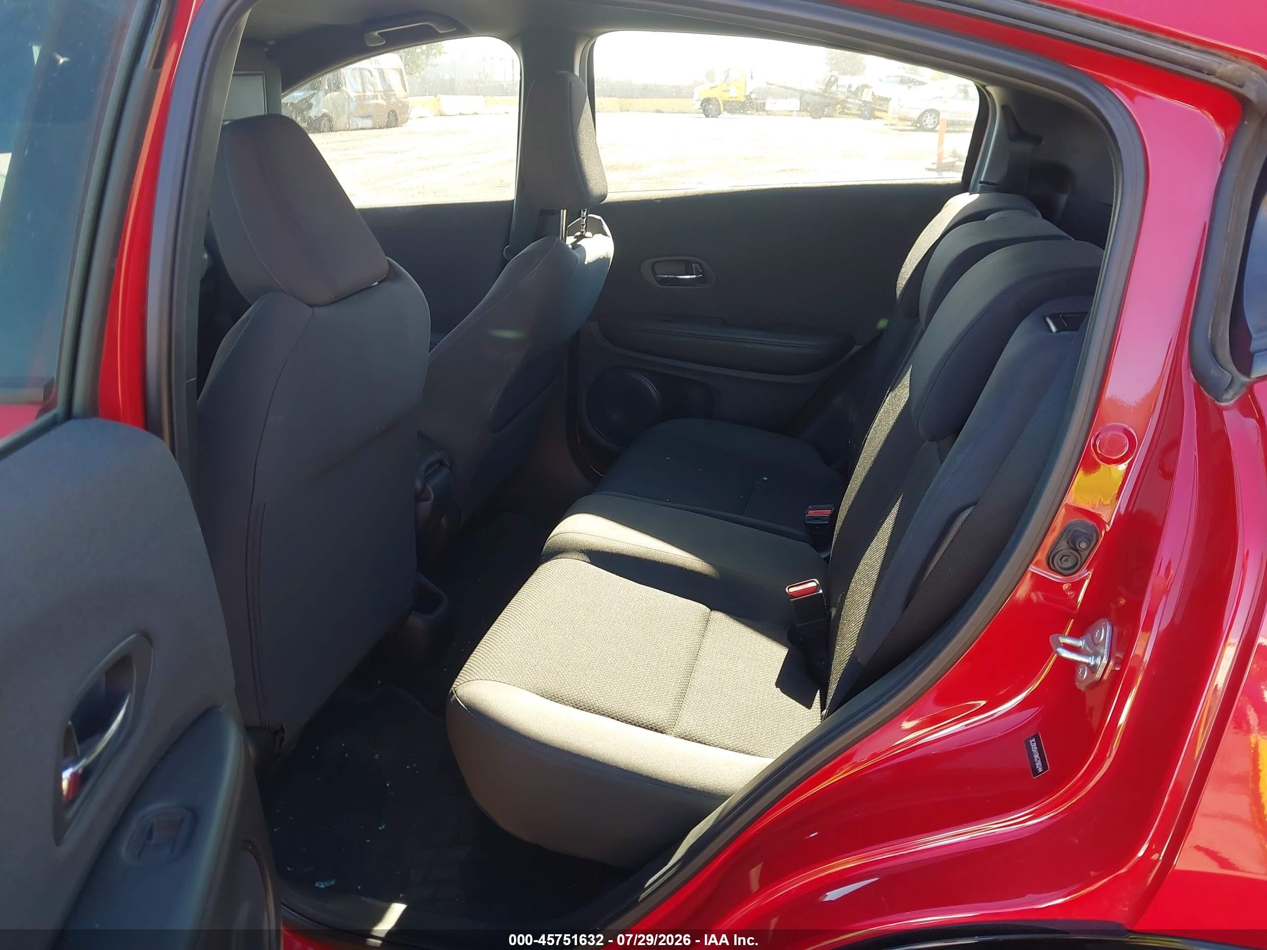 2019 Honda Hr-v Sport Красный vin: 3CZRU5H10KG700244
