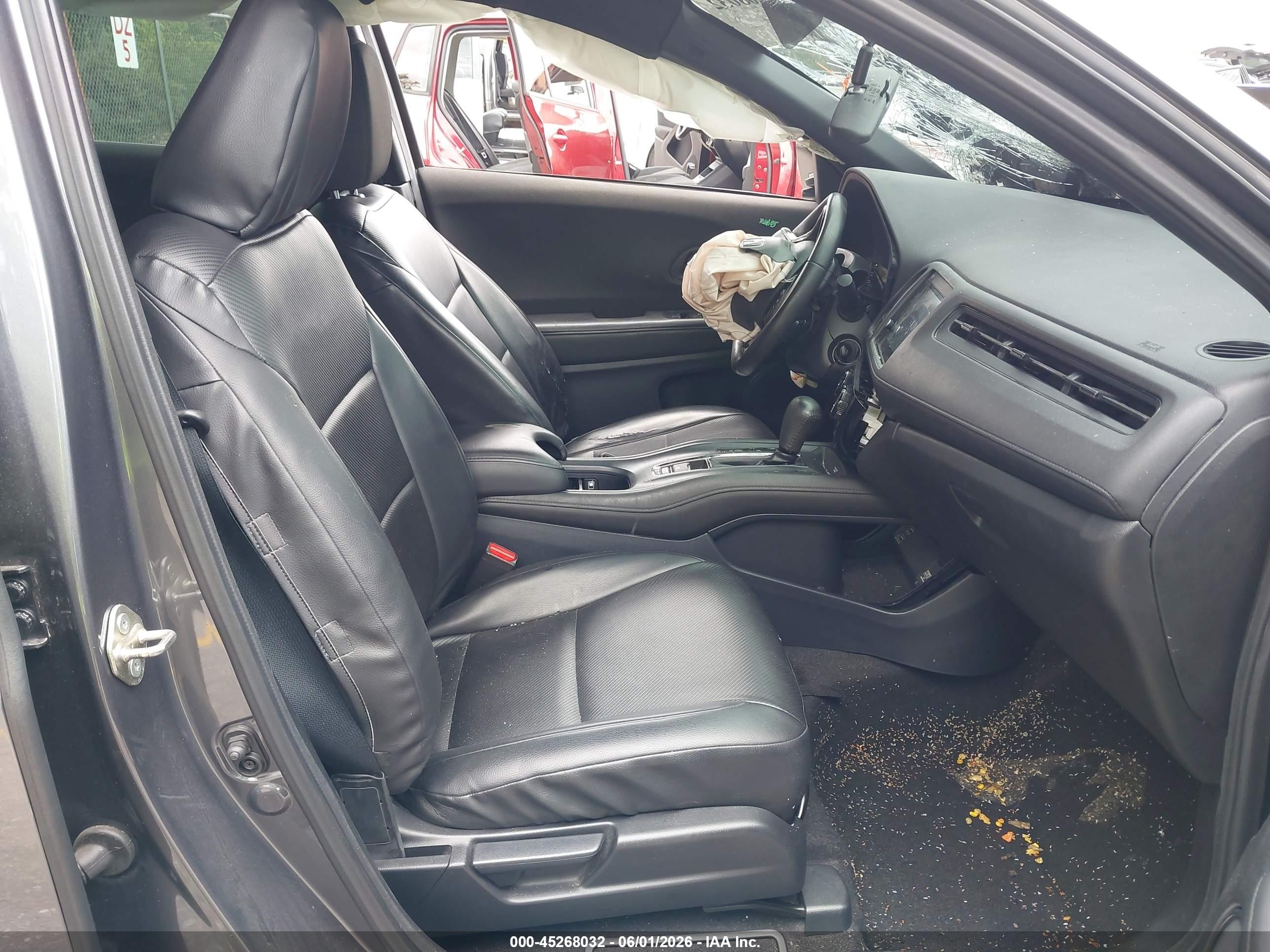 2019 Honda Hr-v Sport Gray vin: 3CZRU5H11KG708465