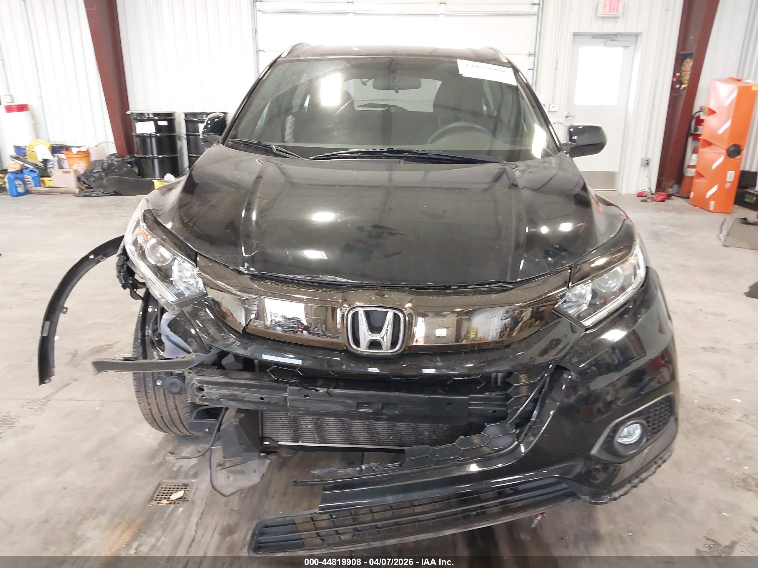 2022 Honda Hr-v 2wd Sport Black vin: 3CZRU5H11NM733355