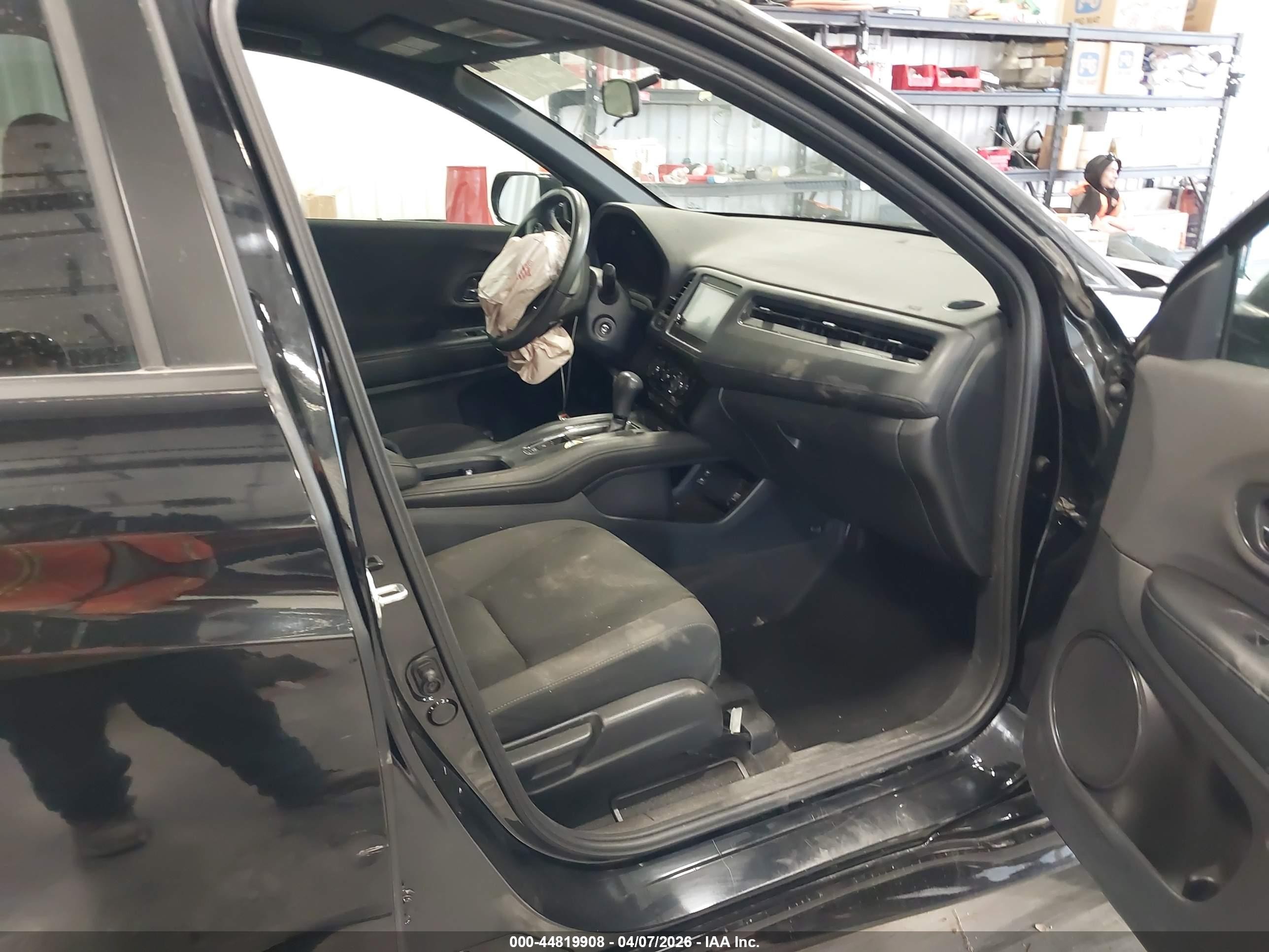 2022 Honda Hr-v 2wd Sport Black vin: 3CZRU5H11NM733355