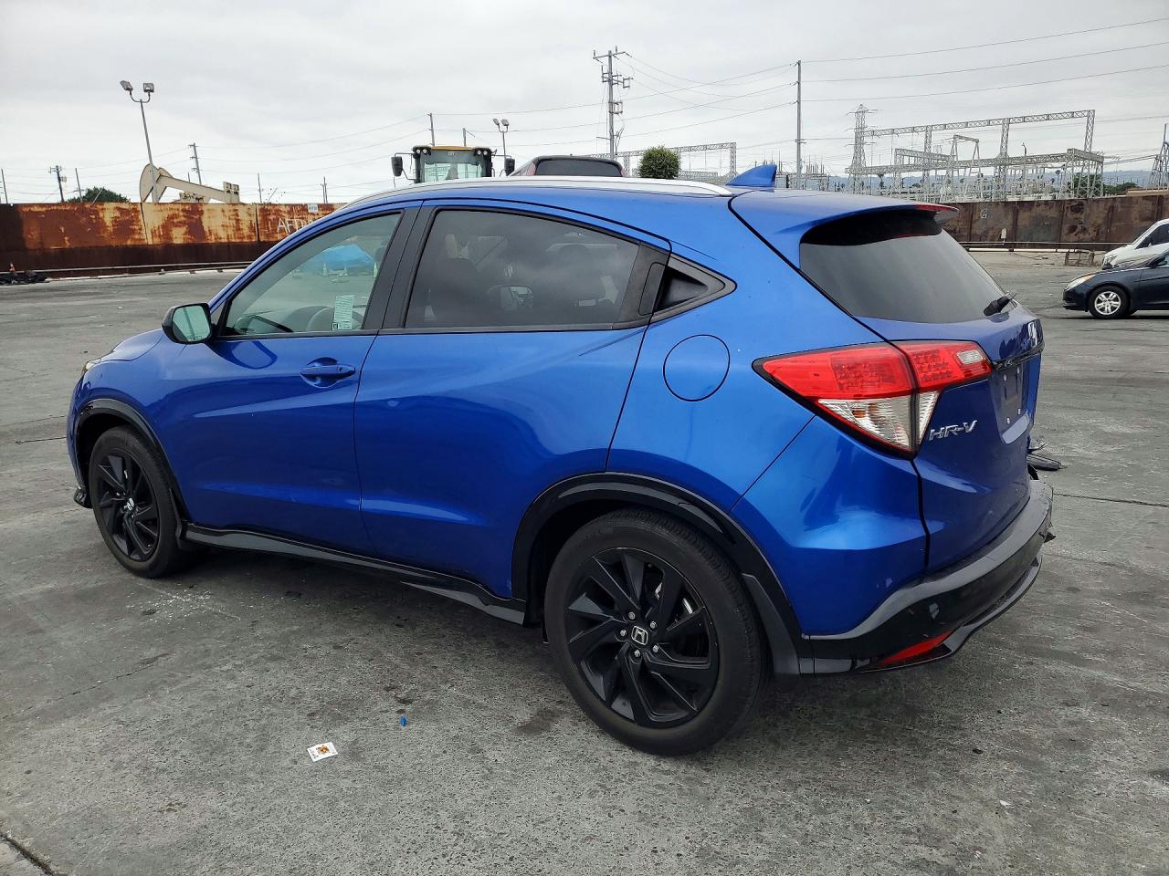 2022 Honda Hr-v Sport Blue vin: 3CZRU5H12NM724874