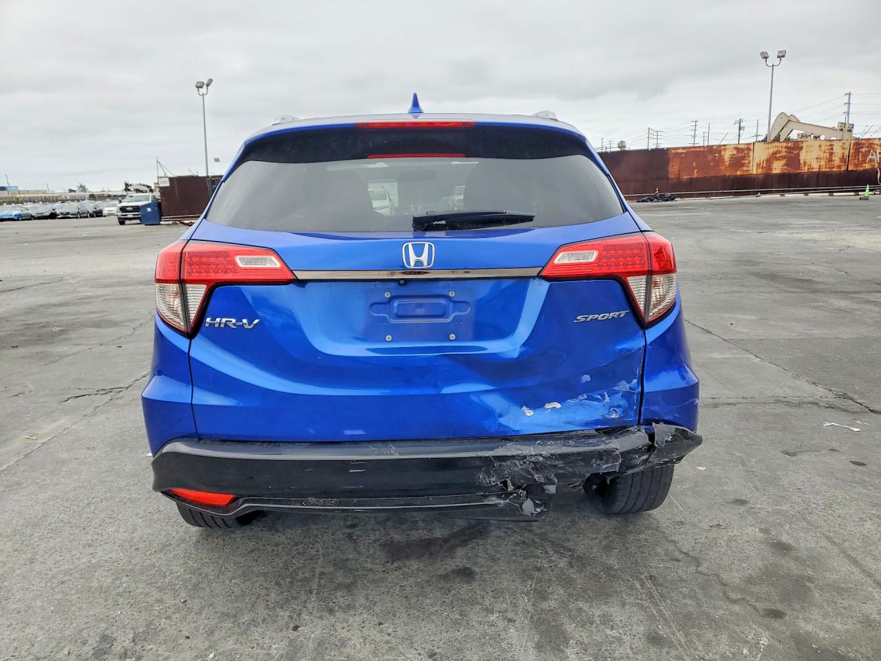 2022 Honda Hr-v Sport Blue vin: 3CZRU5H12NM724874