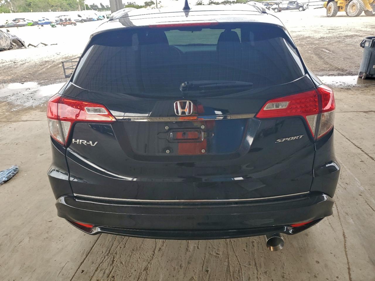 2019 Honda Hr-v Sport Black vin: 3CZRU5H13KG713635