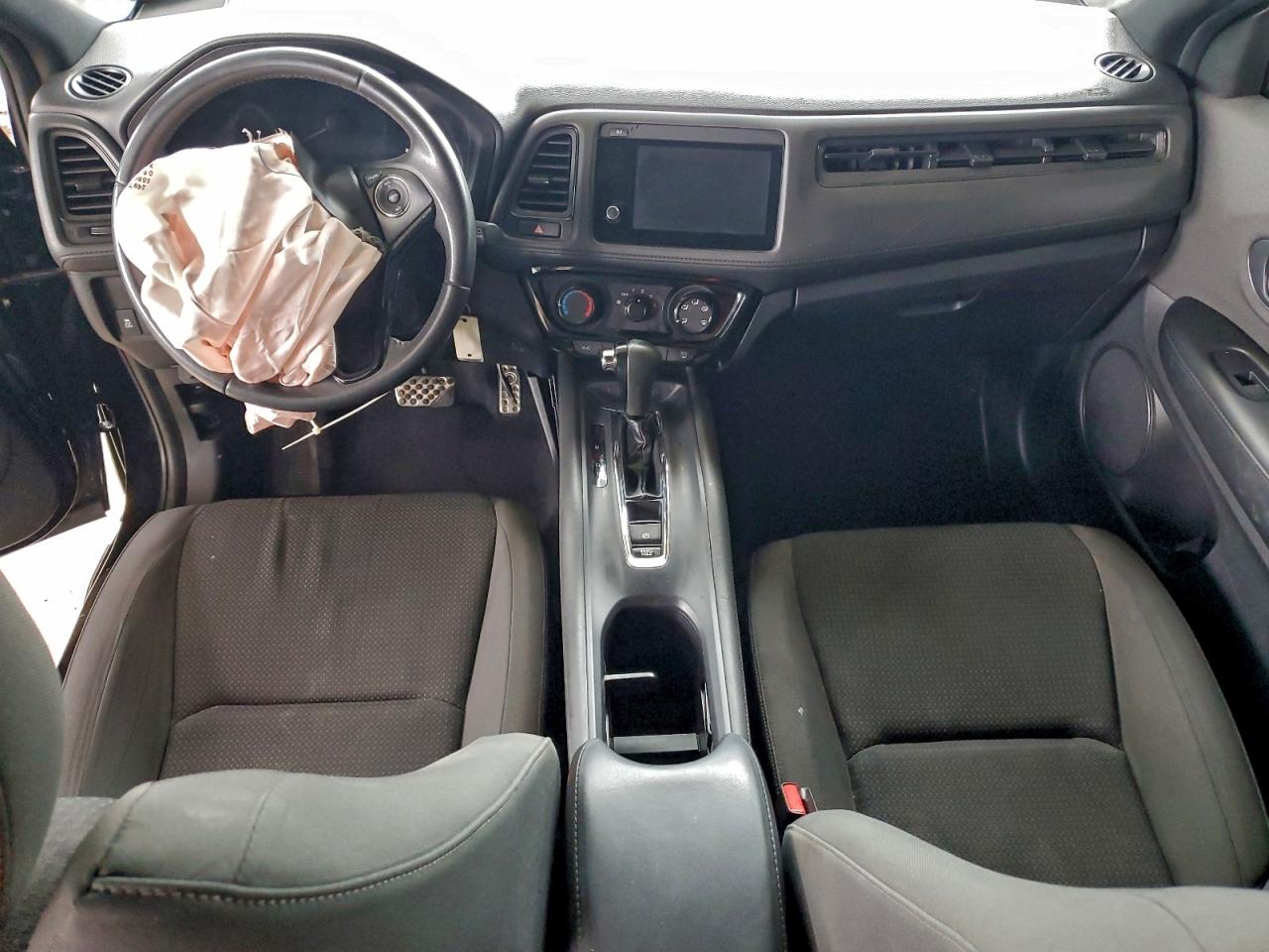 2019 Honda Hr-v Sport Black vin: 3CZRU5H13KG713635