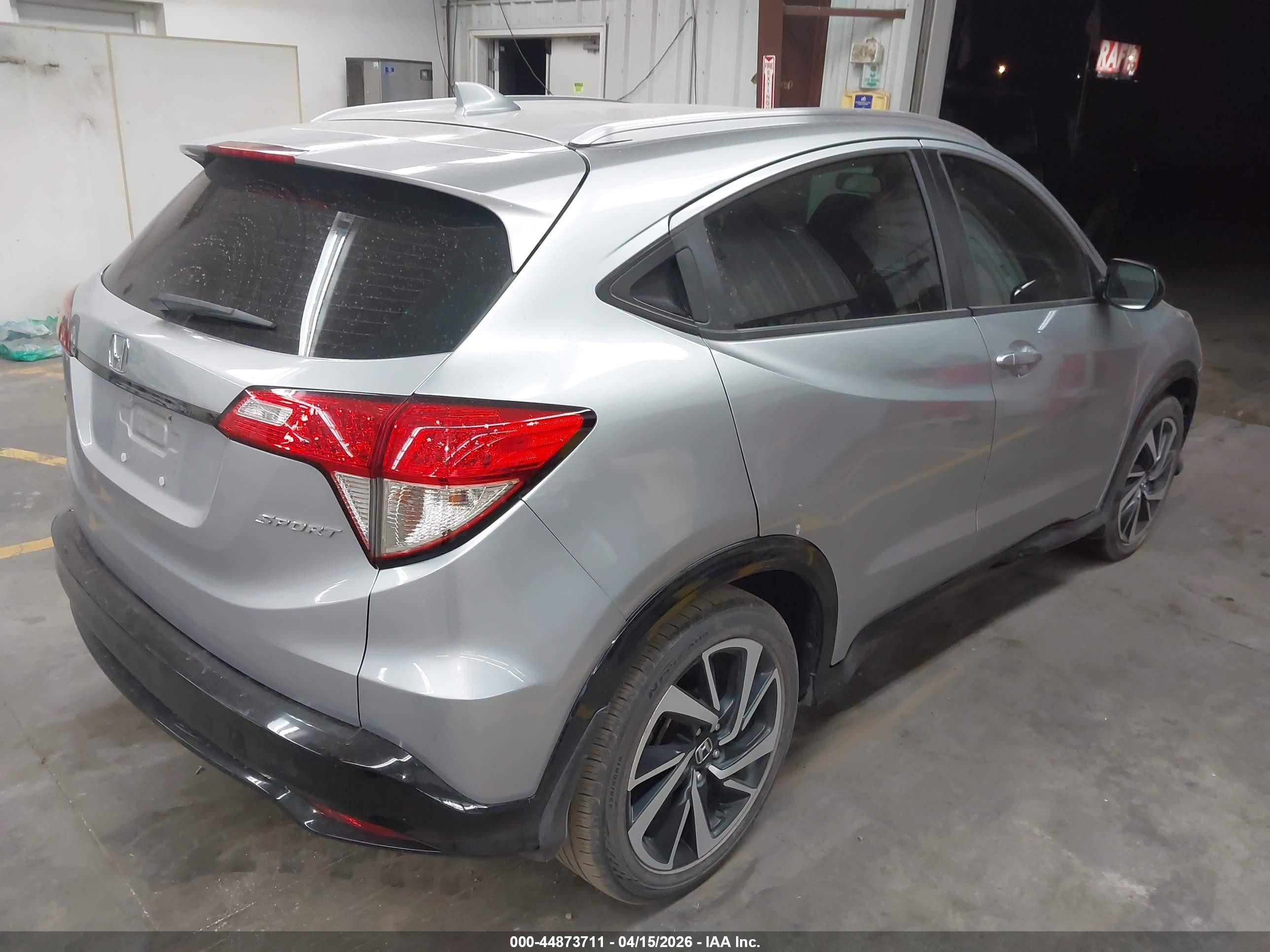 2019 Honda Hr-v Sport Серый vin: 3CZRU5H13KM721123