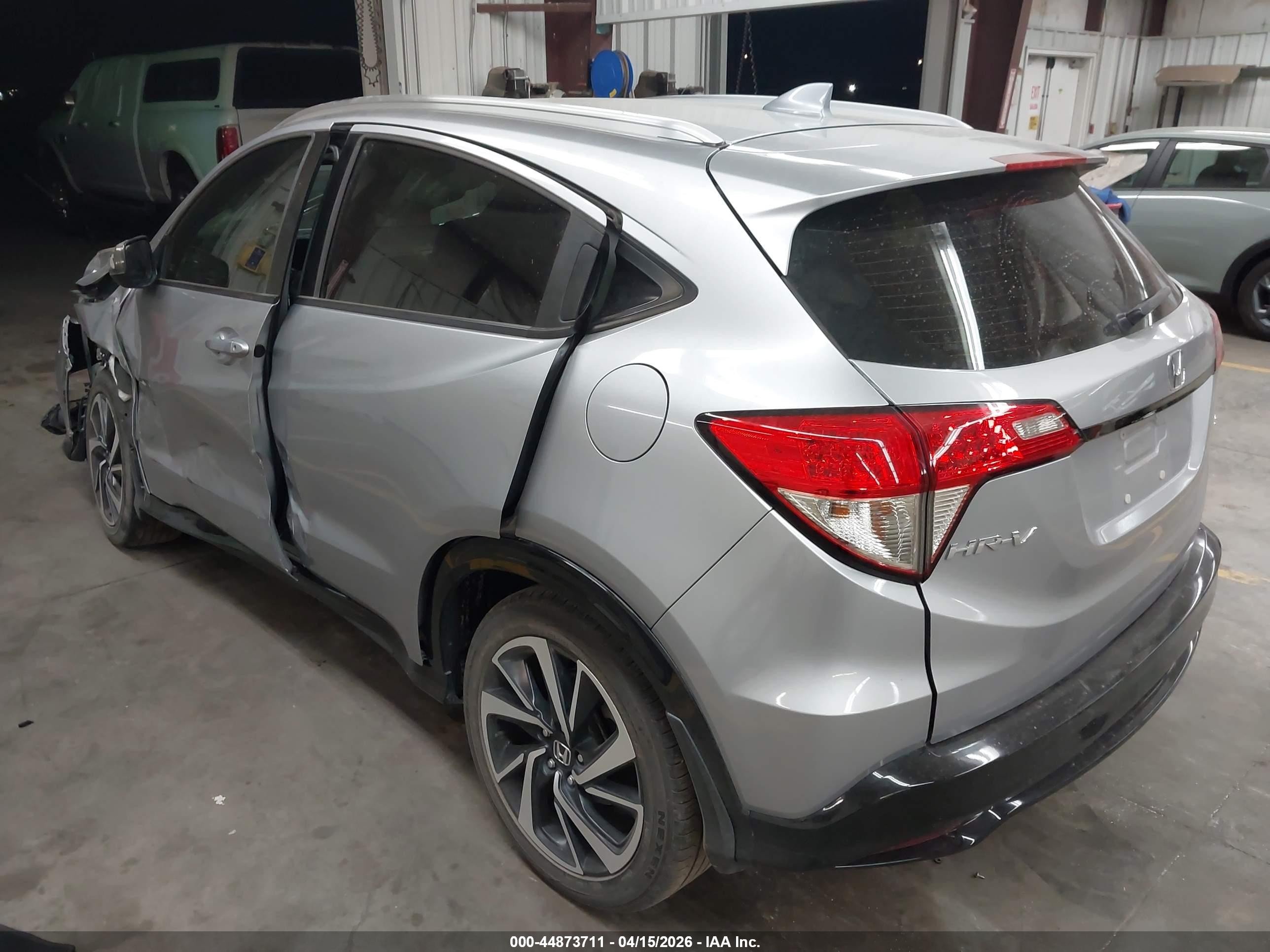 2019 Honda Hr-v Sport Серый vin: 3CZRU5H13KM721123