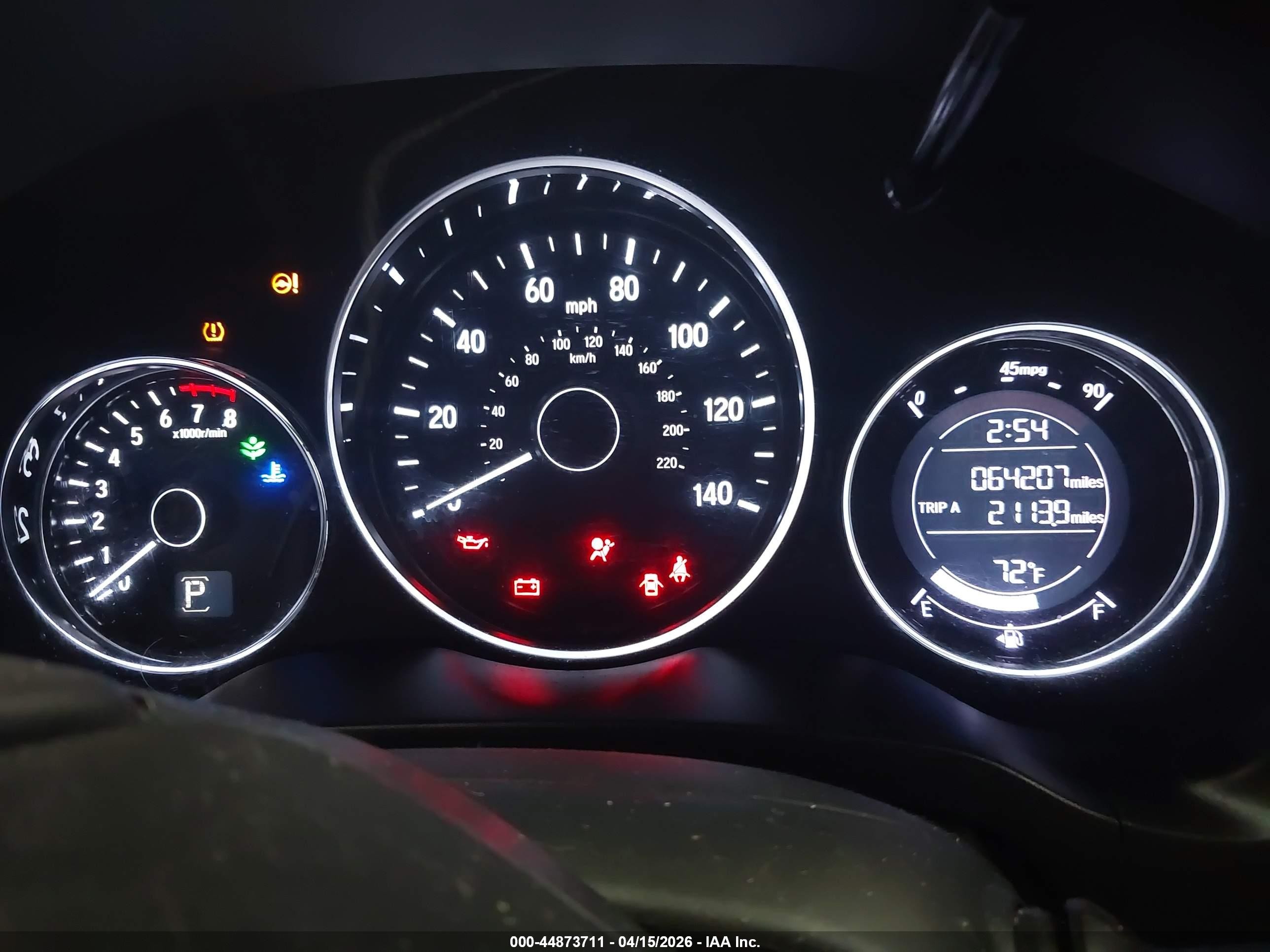 2019 Honda Hr-v Sport Серый vin: 3CZRU5H13KM721123