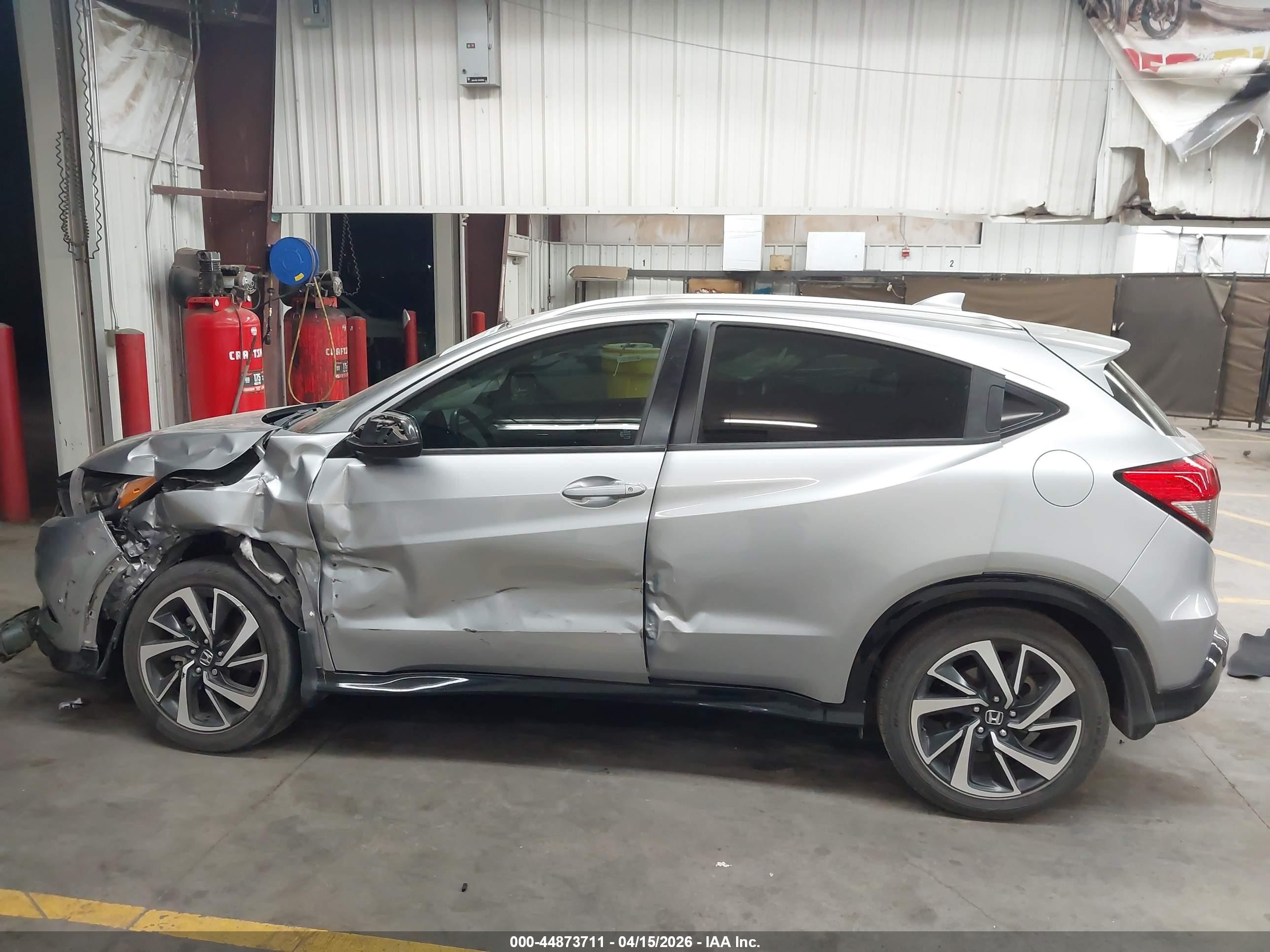 2019 Honda Hr-v Sport Серый vin: 3CZRU5H13KM721123