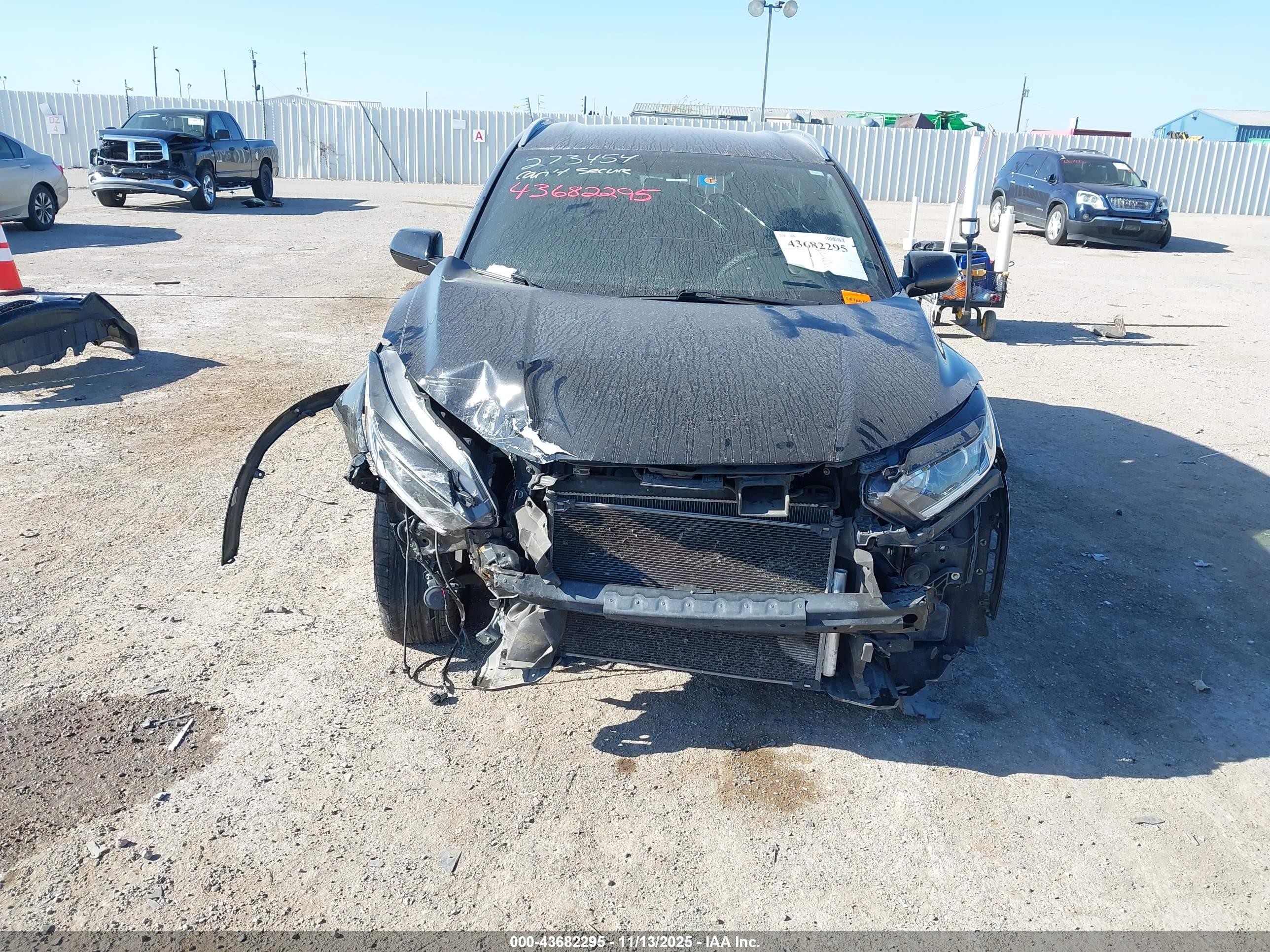 2022 Honda Hr-v 2wd Sport Черный vin: 3CZRU5H14NM717022