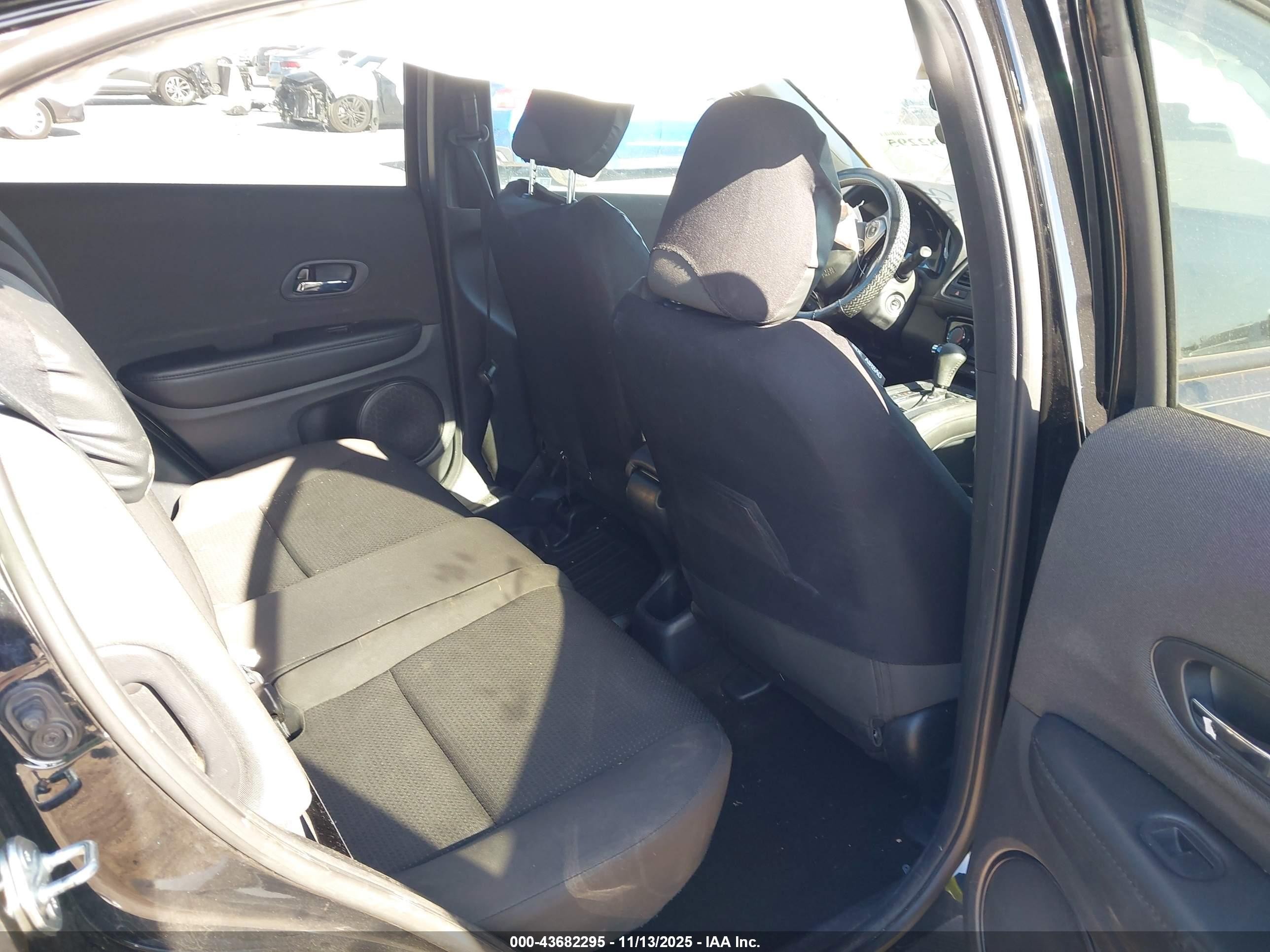 2022 Honda Hr-v 2wd Sport Черный vin: 3CZRU5H14NM717022