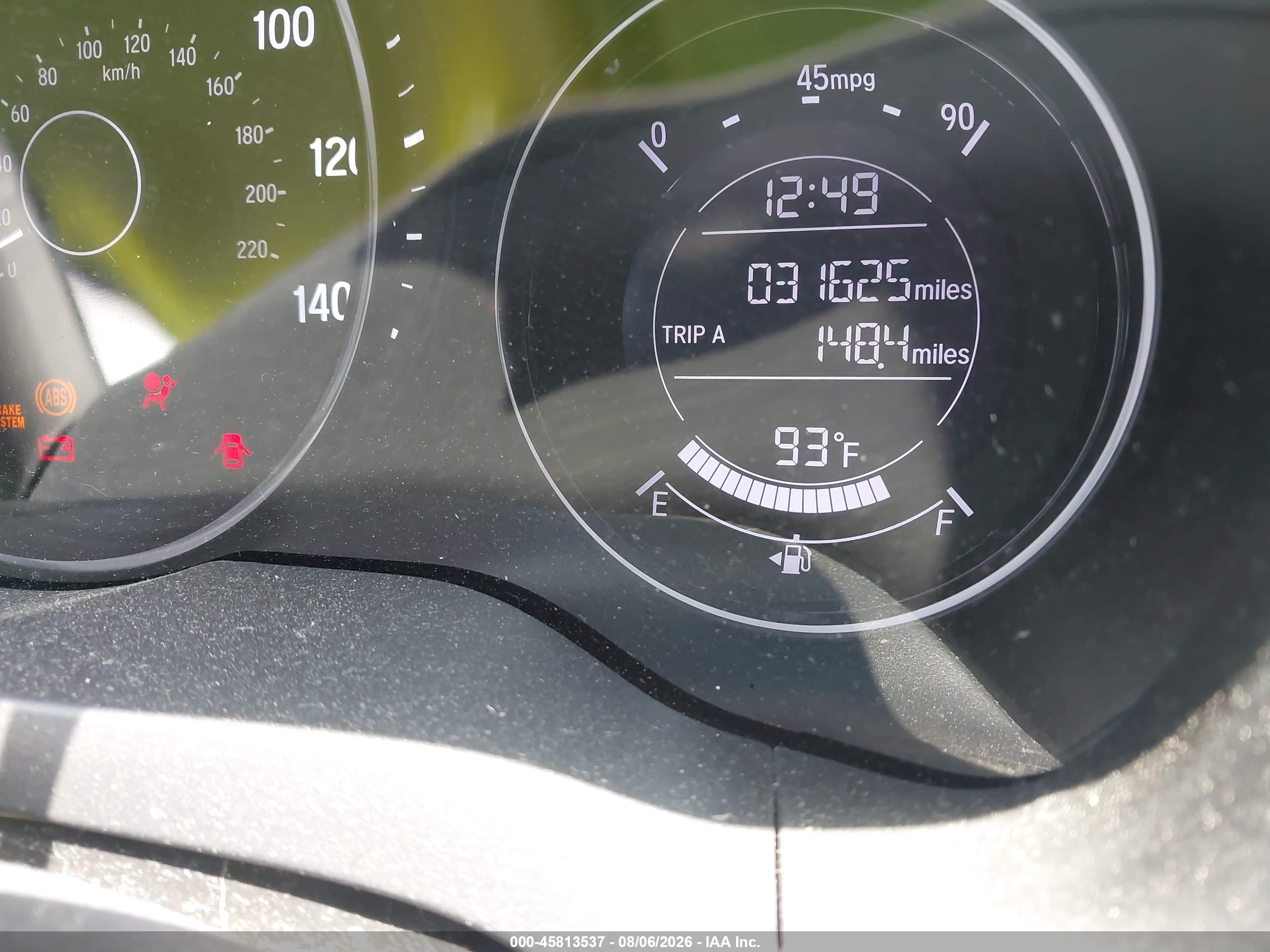 2021 Honda Hr-v 2wd Sport Gray vin: 3CZRU5H15MM704861