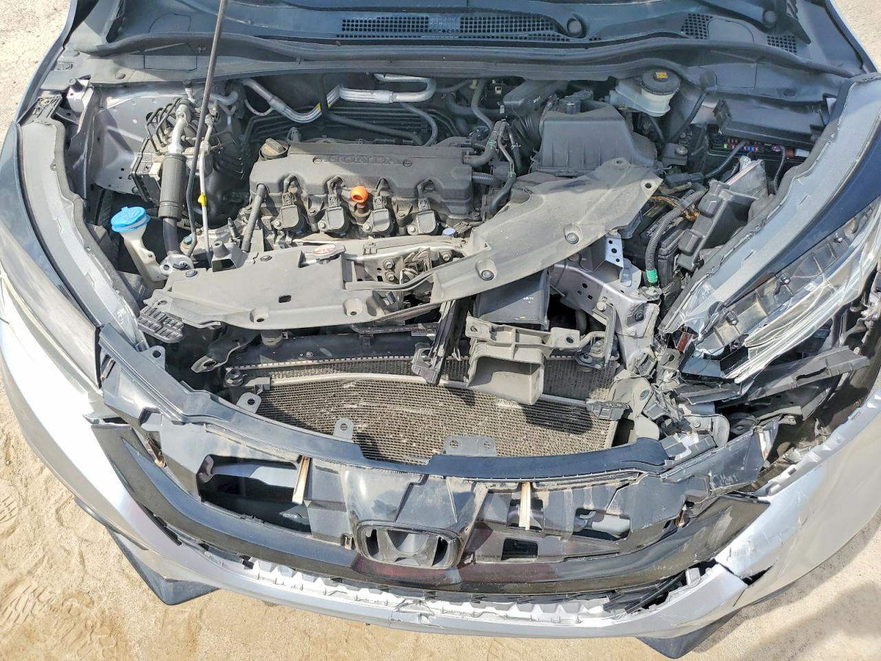 2019 Honda Hr-v Sport Silver vin: 3CZRU5H19KM729873