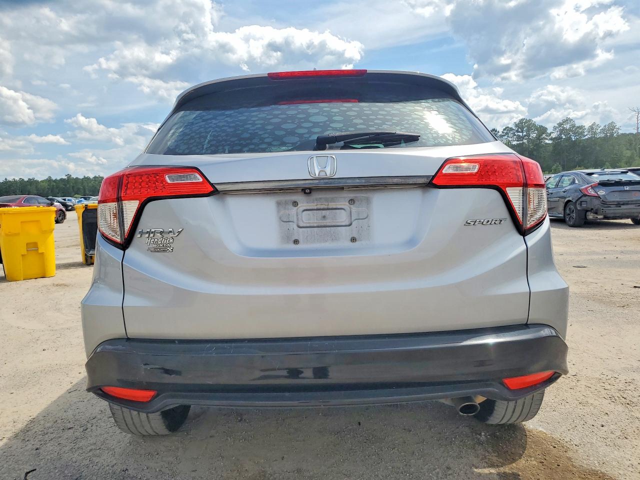 2019 Honda Hr-v Sport Silver vin: 3CZRU5H19KM729873