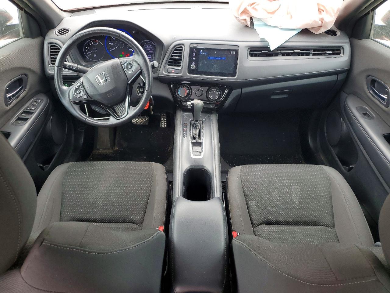2019 Honda Hr-v Red vin: 3CZRU5H1XKG700624