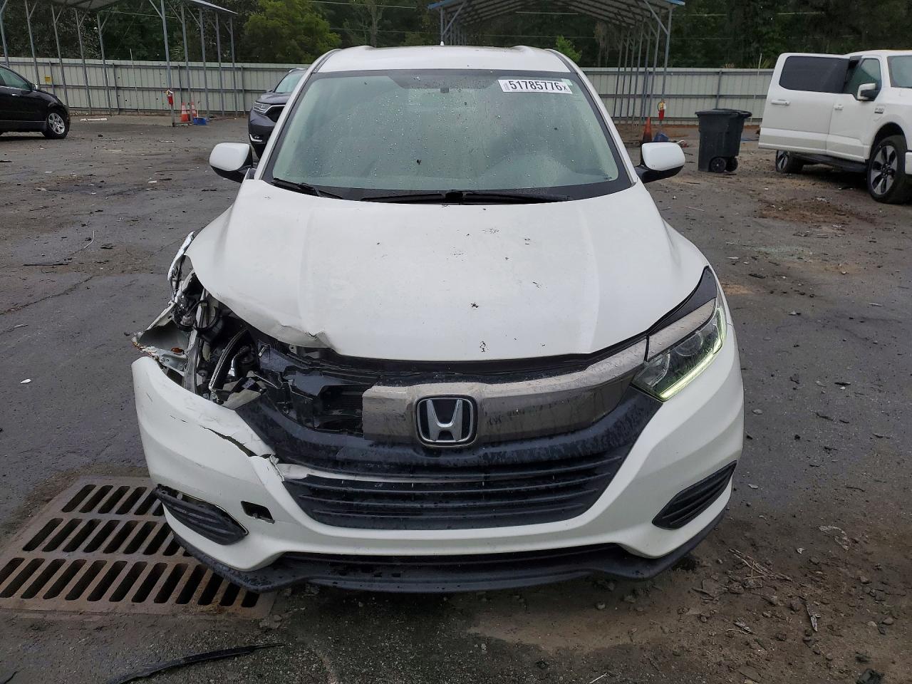 2021 Honda Hr-v Lx White vin: 3CZRU5H30MM727482