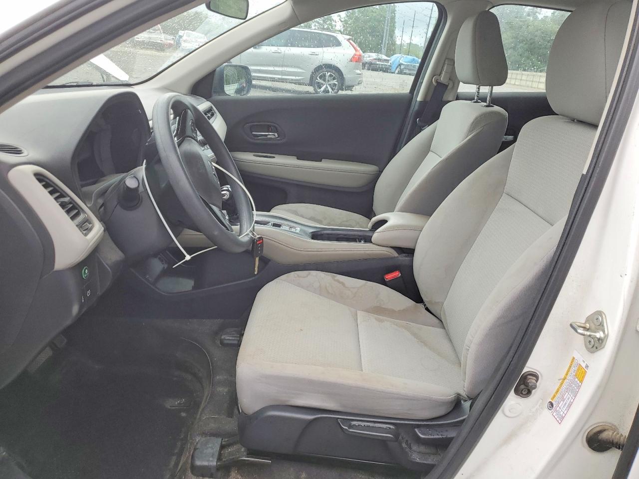 2021 Honda Hr-v Lx White vin: 3CZRU5H30MM727482
