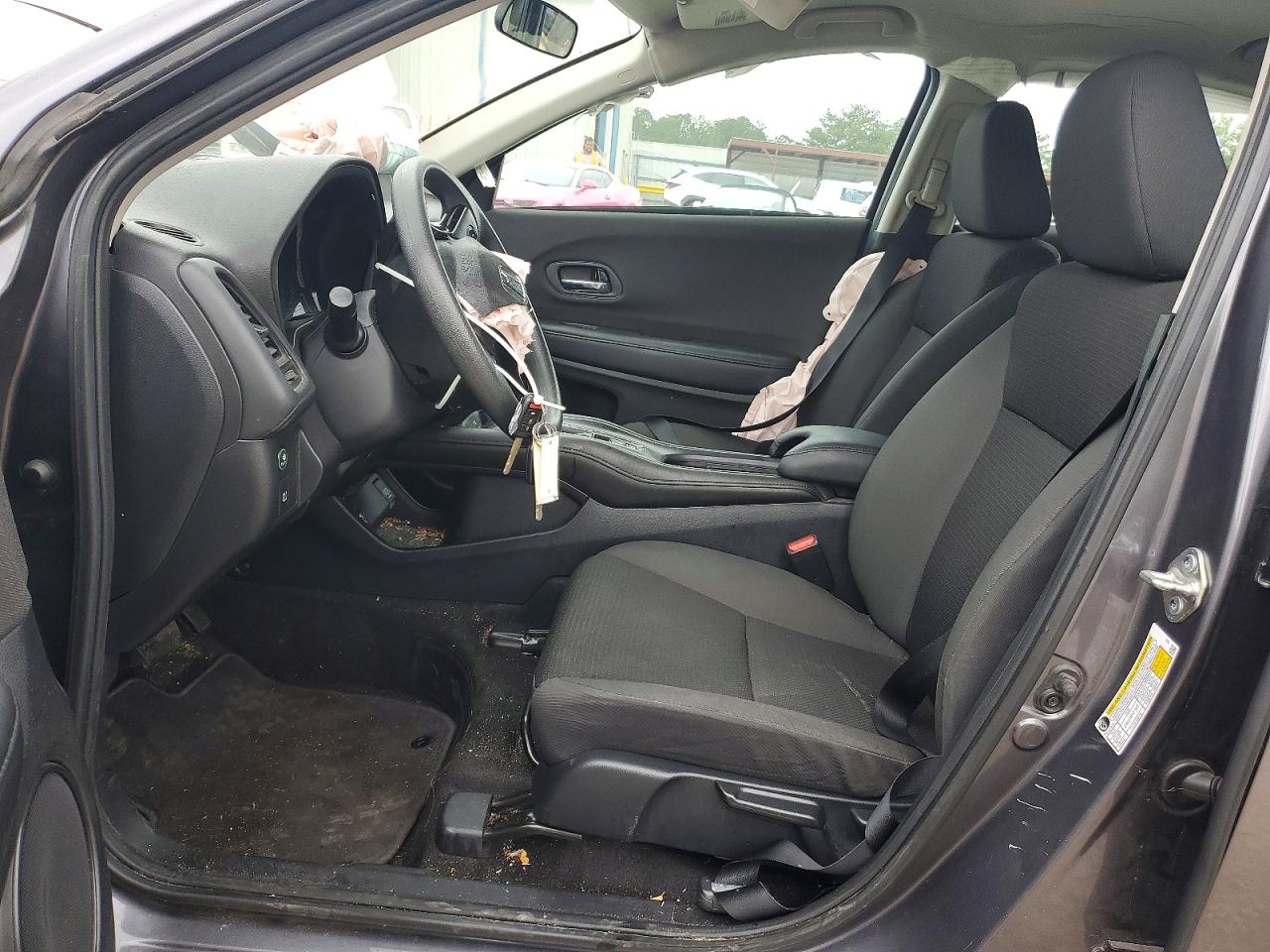 2020 Honda Hr-v Lx Gray vin: 3CZRU5H31LM708342