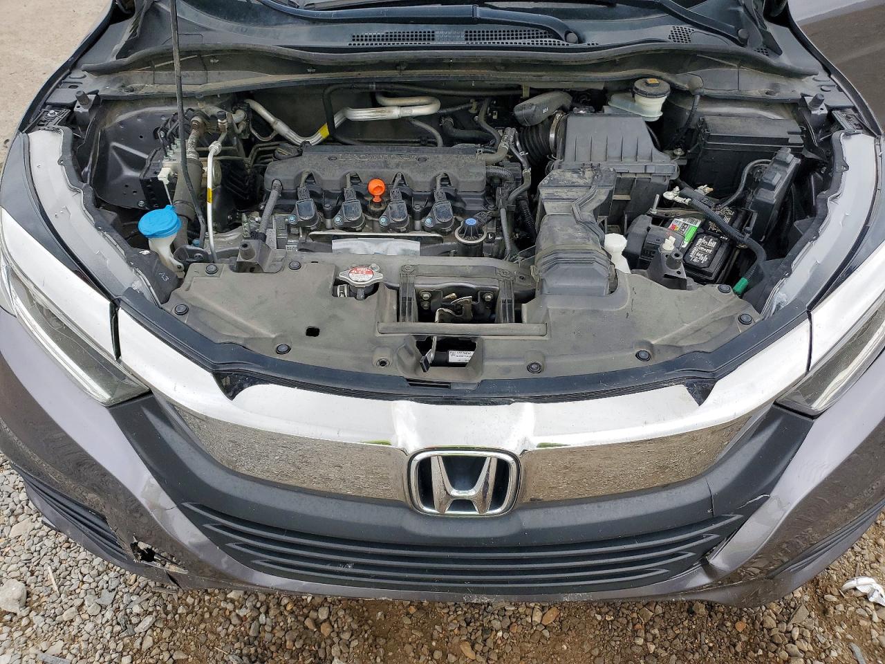 2020 Honda Hr-v Lx Gray vin: 3CZRU5H31LM708342