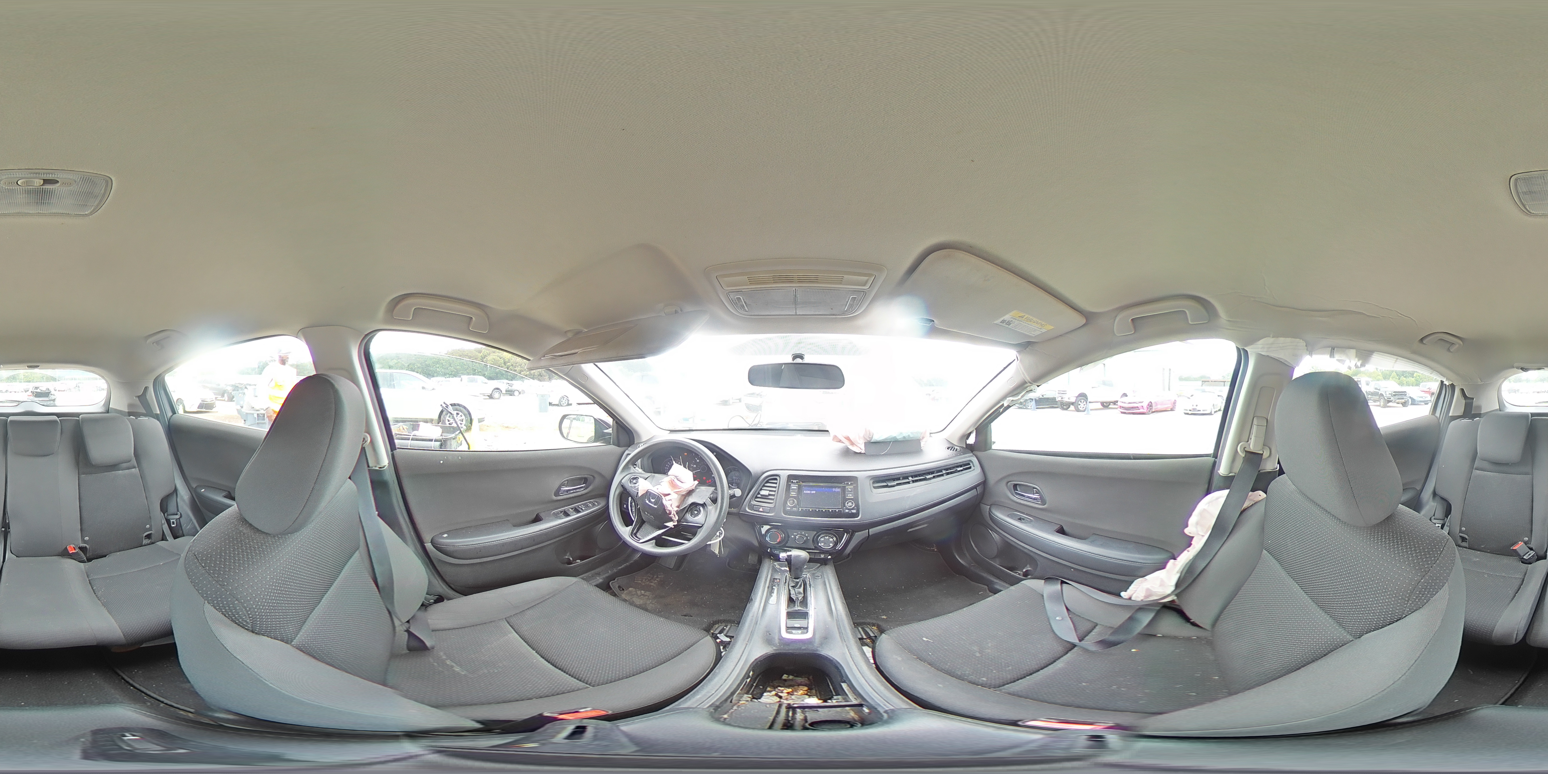 2020 Honda Hr-v Lx Gray vin: 3CZRU5H31LM708342