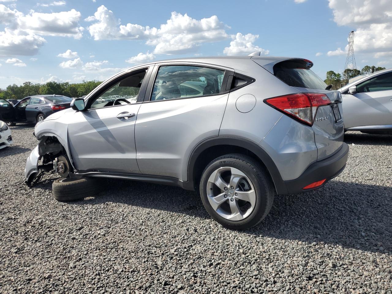 2022 Honda Hr-v Lx Серебряный vin: 3CZRU5H31NM705962
