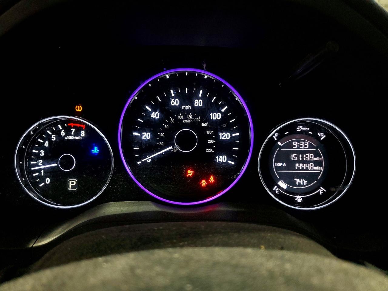 2017 Honda Hr-v Lx Серый vin: 3CZRU5H32HM725500