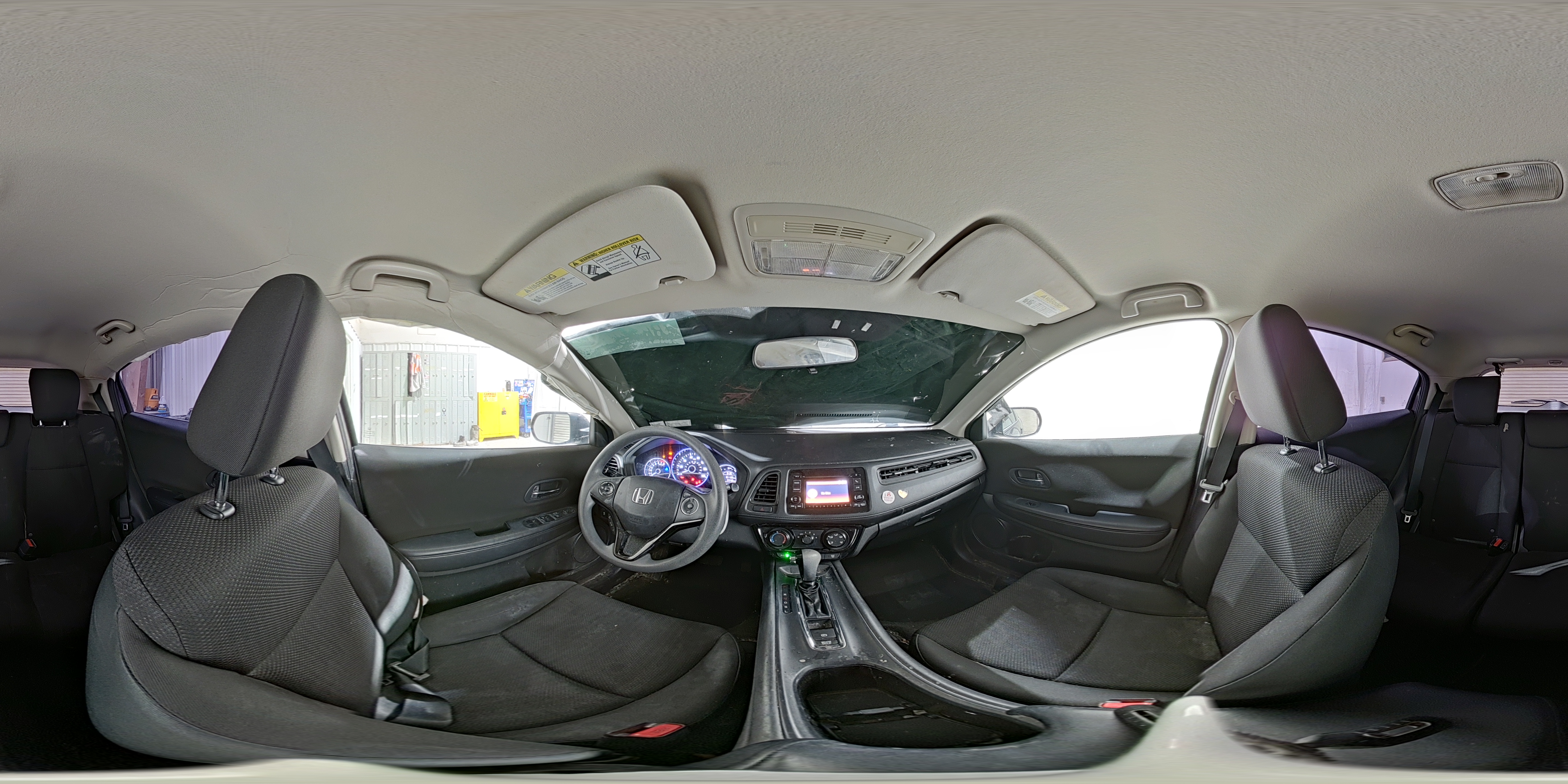 2017 Honda Hr-v Lx Серый vin: 3CZRU5H32HM725500