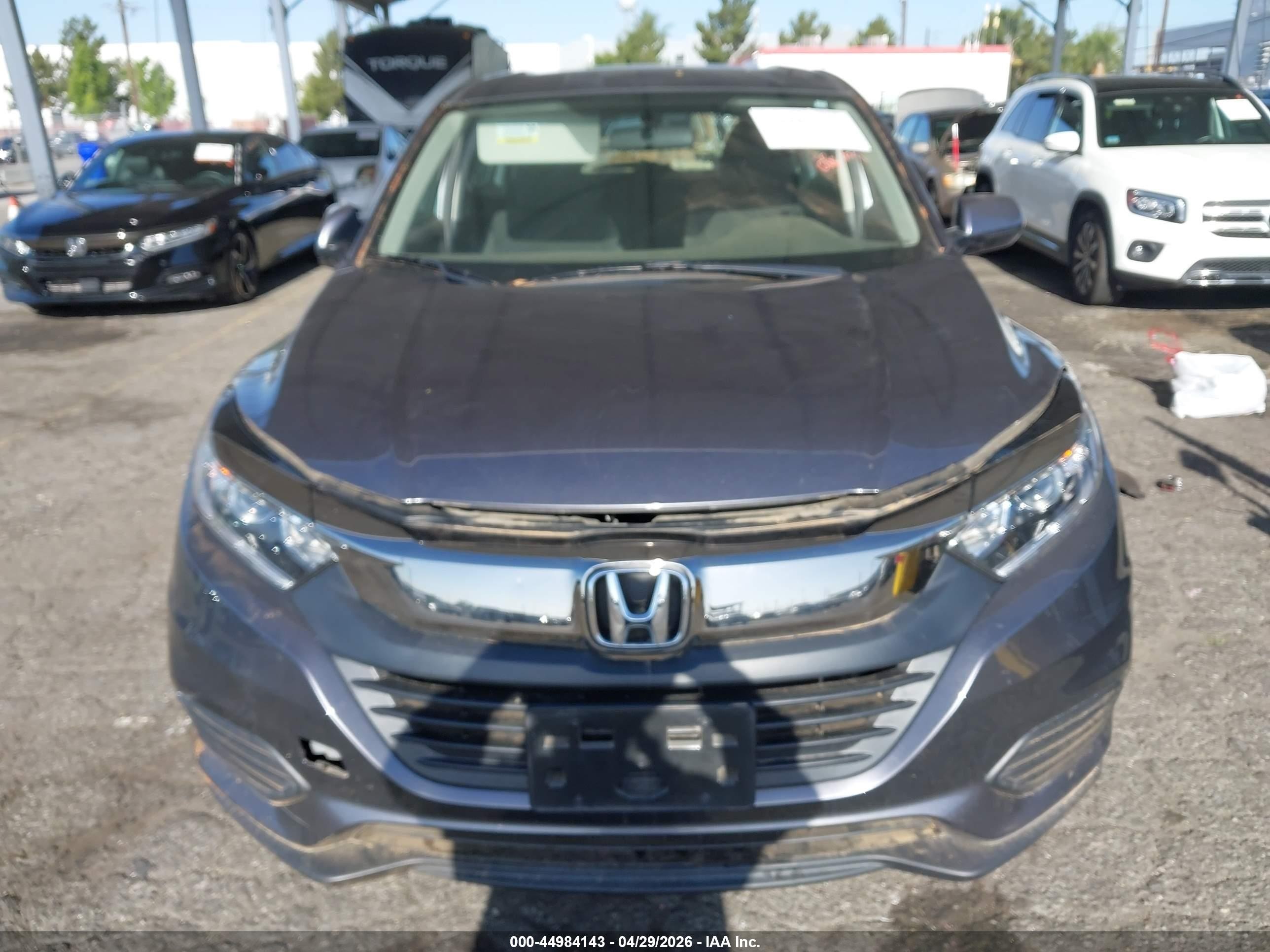 2022 Honda Hr-v 2wd Lx Gray vin: 3CZRU5H32NM716226