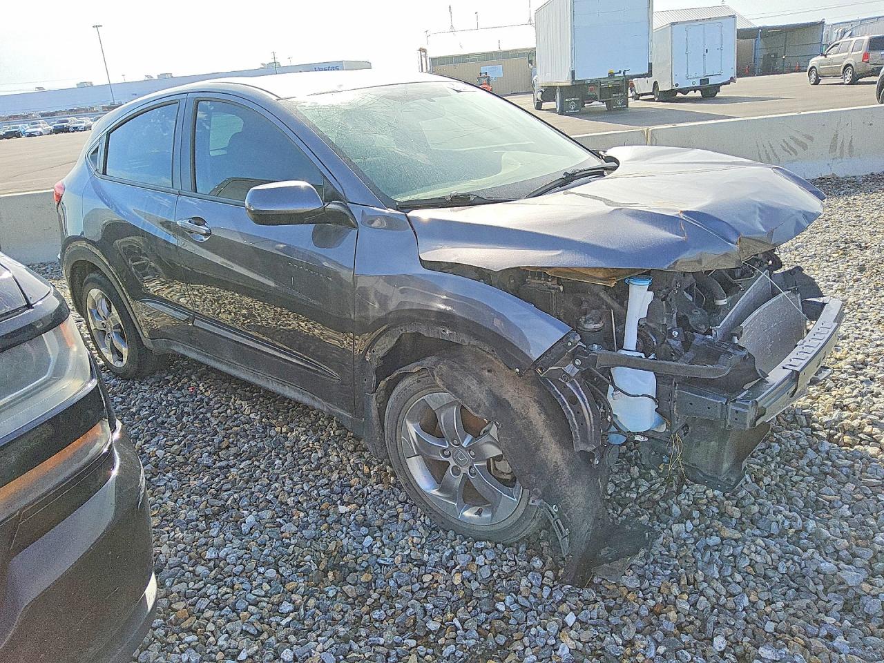 2019 Honda Hr-v Lx Black vin: 3CZRU5H33KG706783