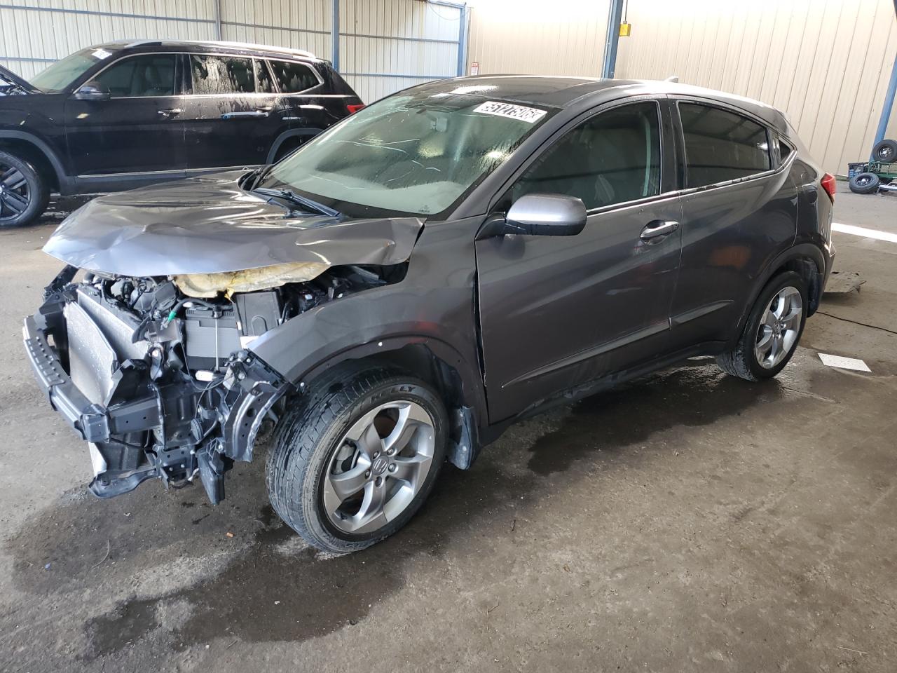 2019 Honda Hr-v Lx Black vin: 3CZRU5H33KG706783 Damage: Left Front Fender, Dent(S) W/ Paint Dmg, > 12 Inches