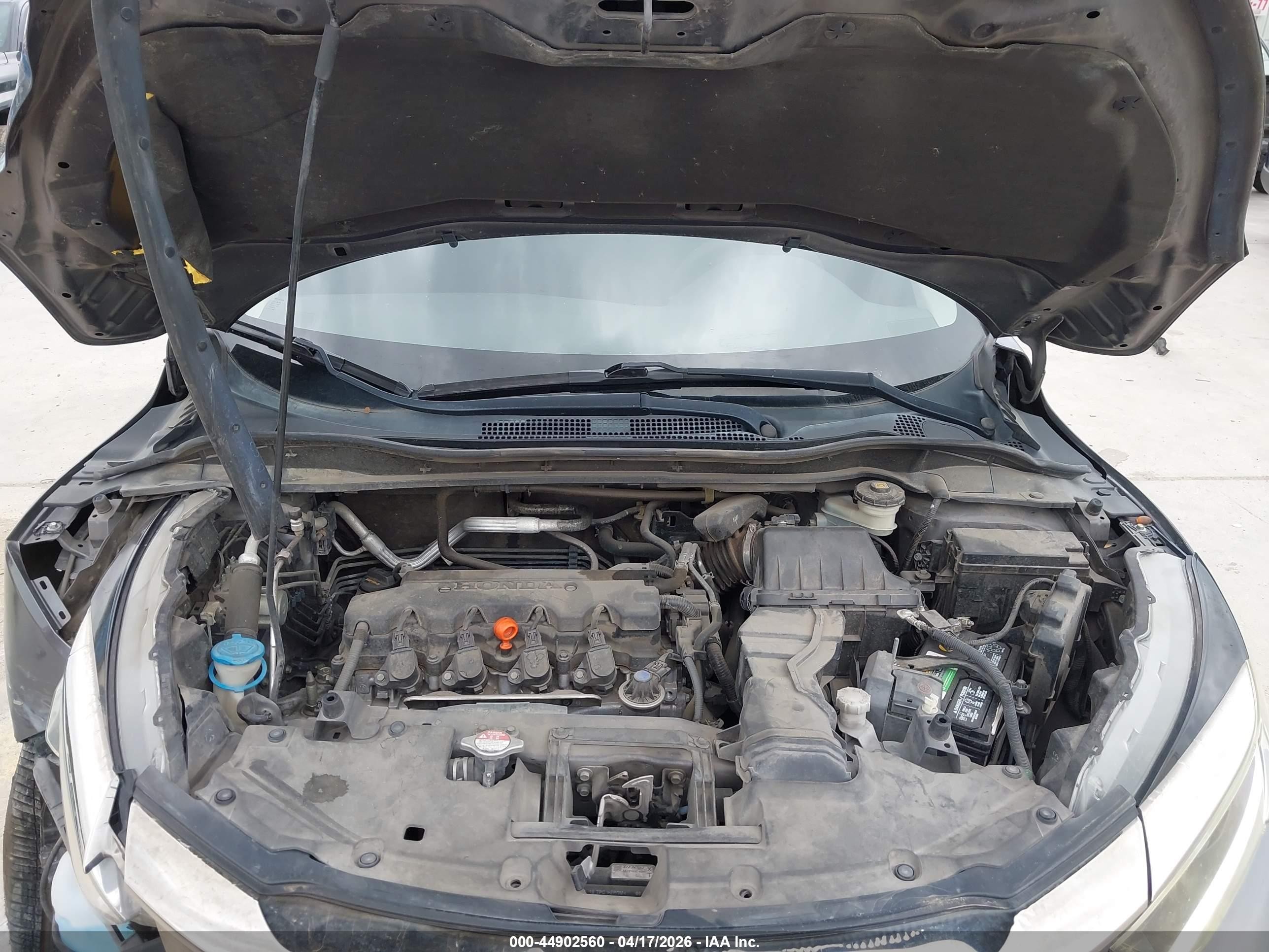 2019 Honda Hr-v Lx Серый vin: 3CZRU5H34KG704508