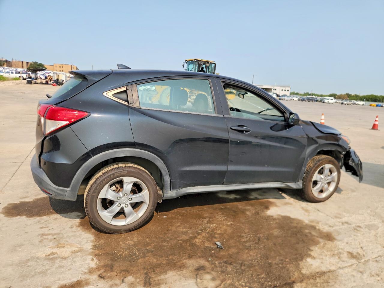2019 Honda Hr-v Lx Black vin: 3CZRU5H35KG716411