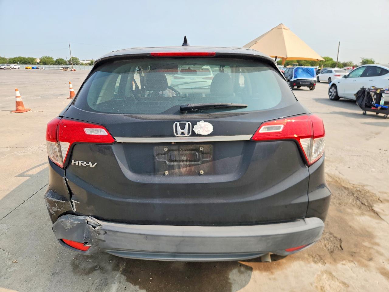 2019 Honda Hr-v Lx Black vin: 3CZRU5H35KG716411