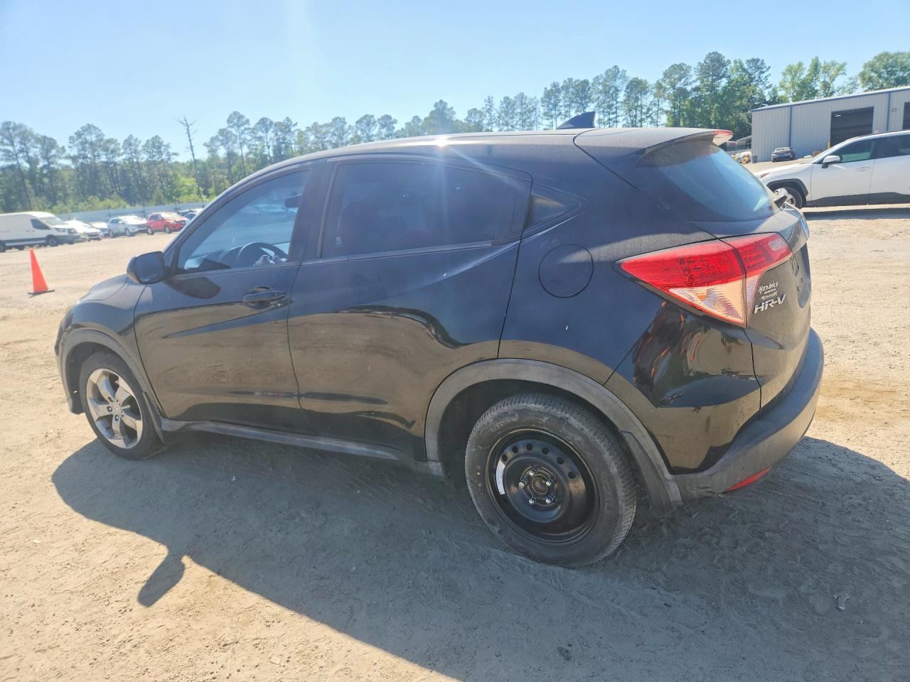 2018 Honda Hr-v Lx Black vin: 3CZRU5H36JM703554