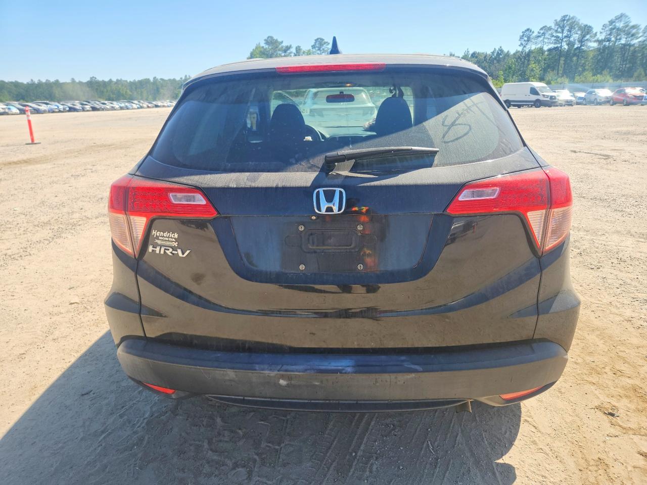 2018 Honda Hr-v Lx Black vin: 3CZRU5H36JM703554