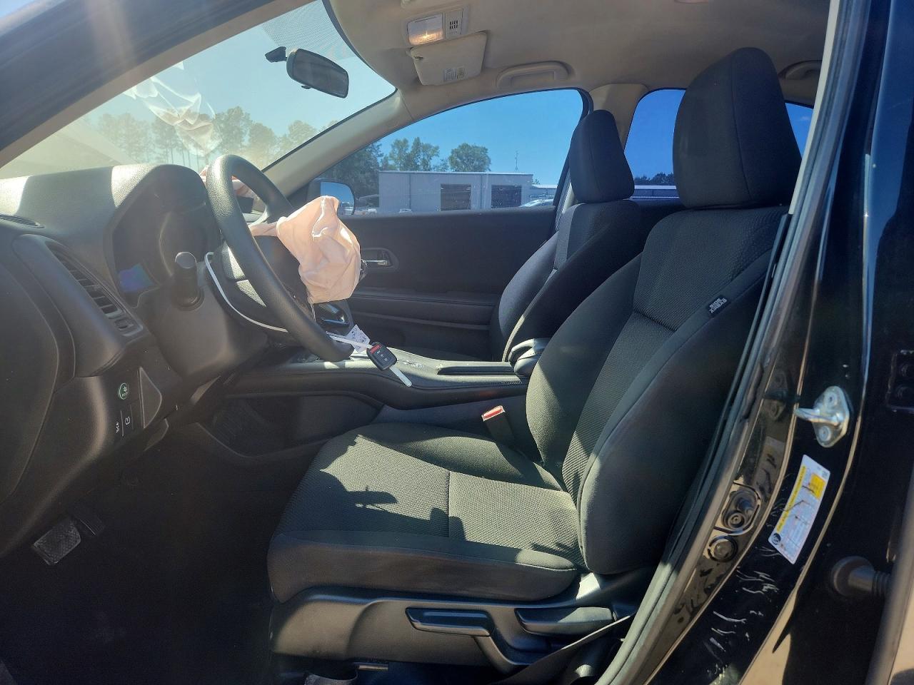 2018 Honda Hr-v Lx Black vin: 3CZRU5H36JM703554
