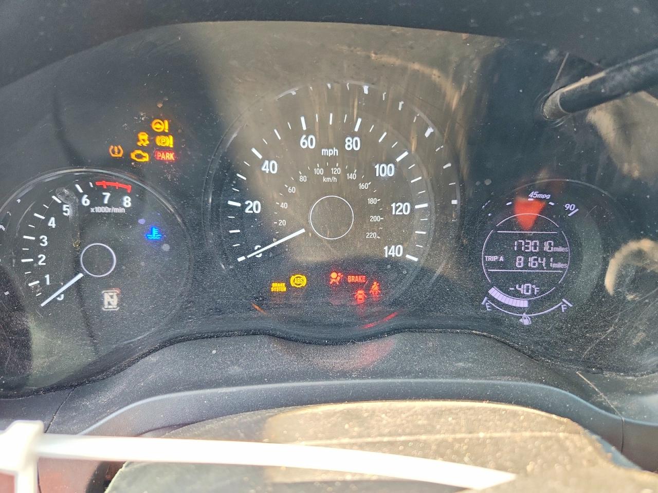2018 Honda Hr-v Lx Blue vin: 3CZRU5H36JM715591