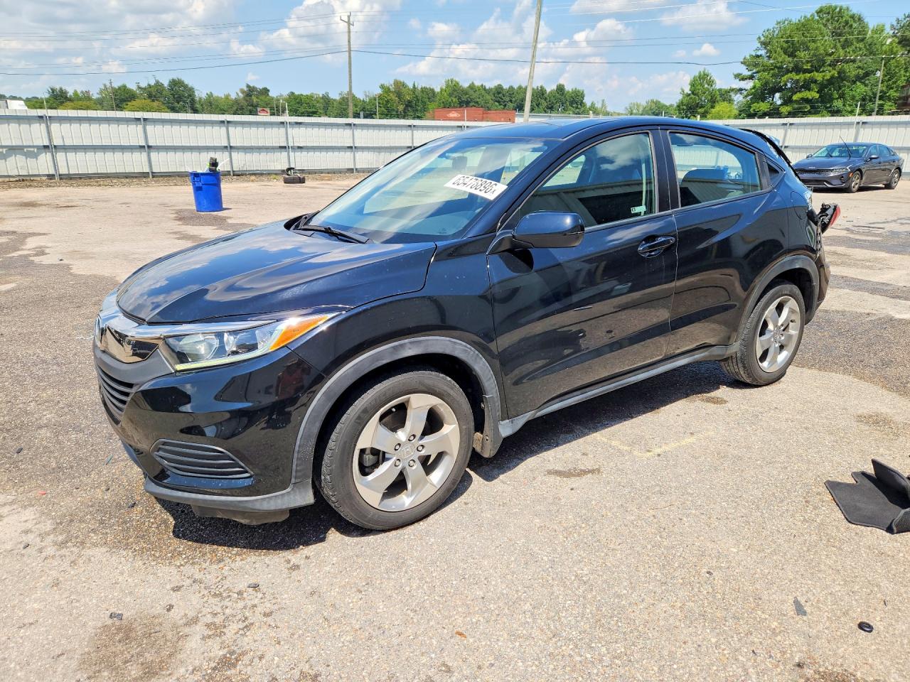 2019 Honda Hr-v Lx Черный vin: 3CZRU5H36KG710634