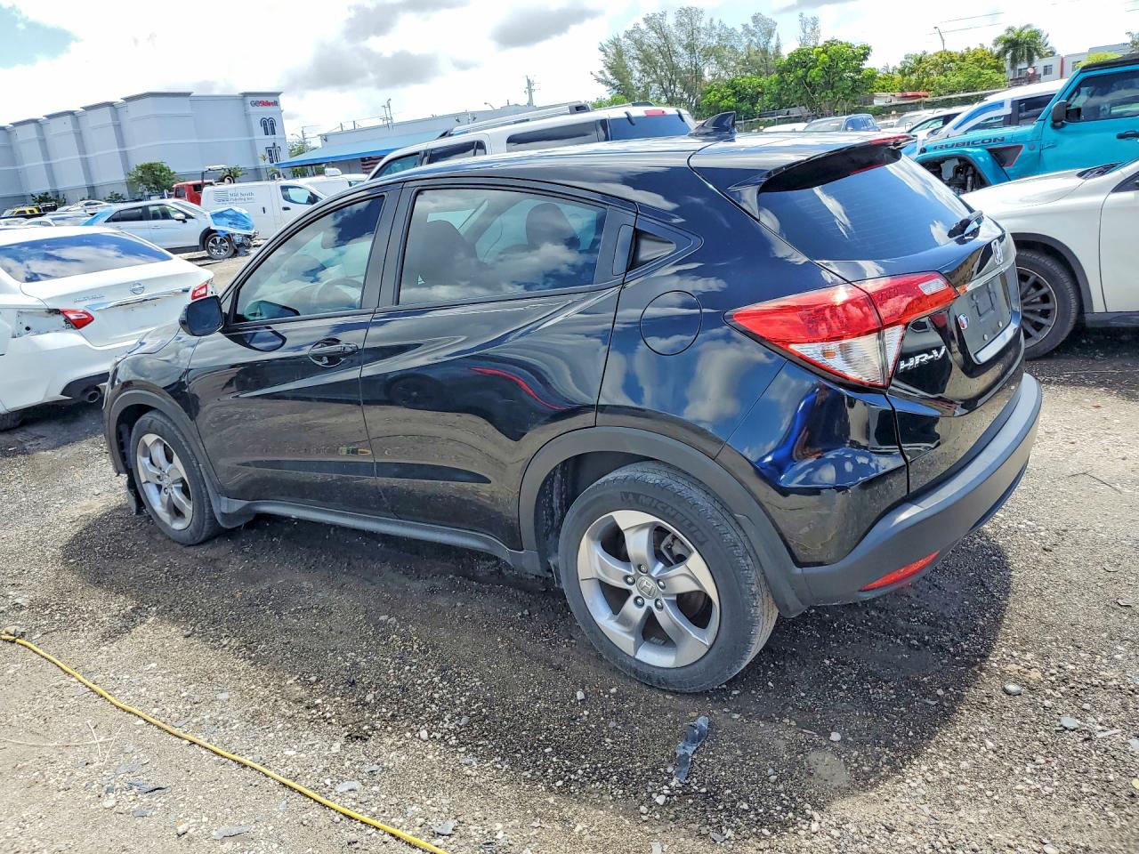 2021 Honda Hr-v Lx Black vin: 3CZRU5H36MM702960